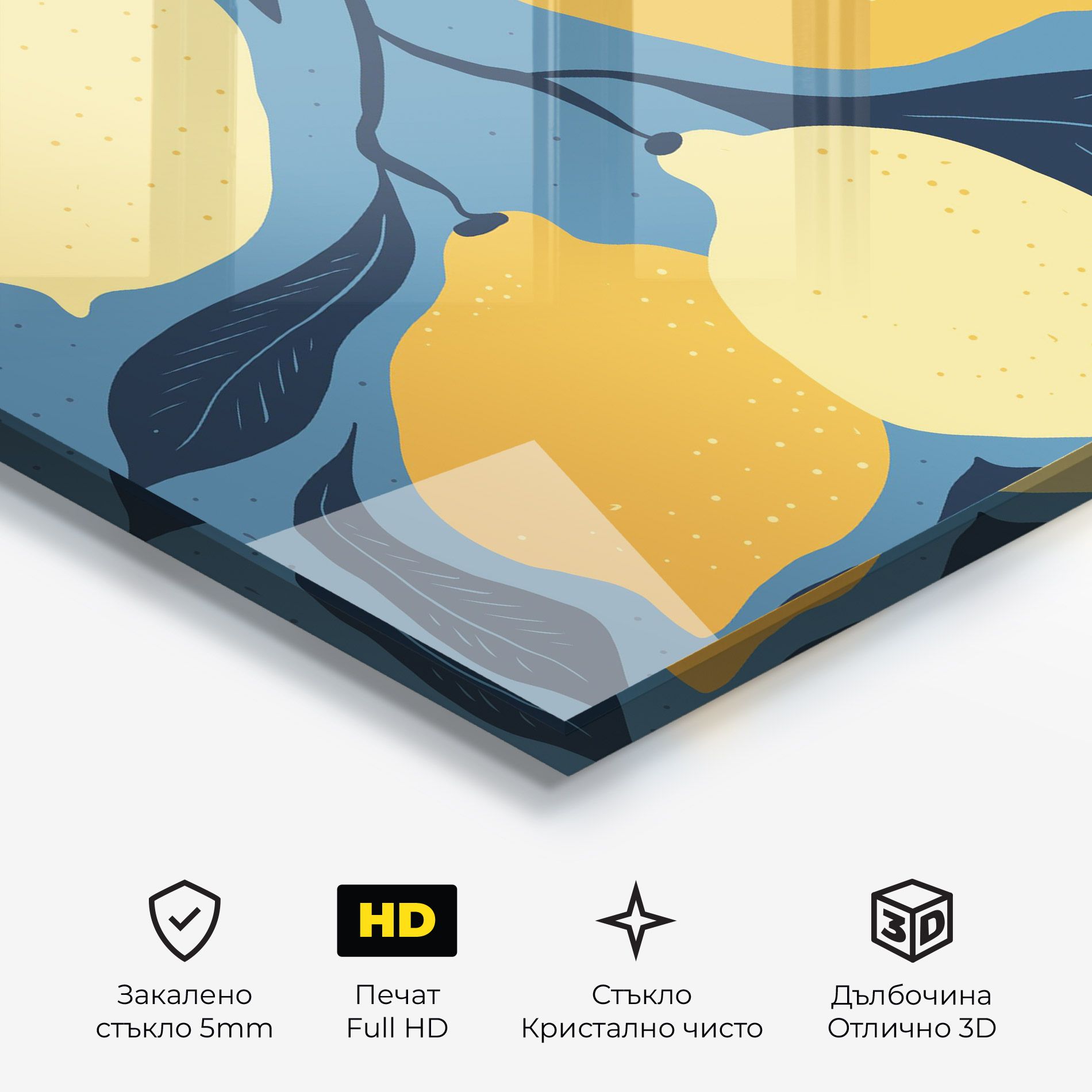 Lemon On Blue mockup 3