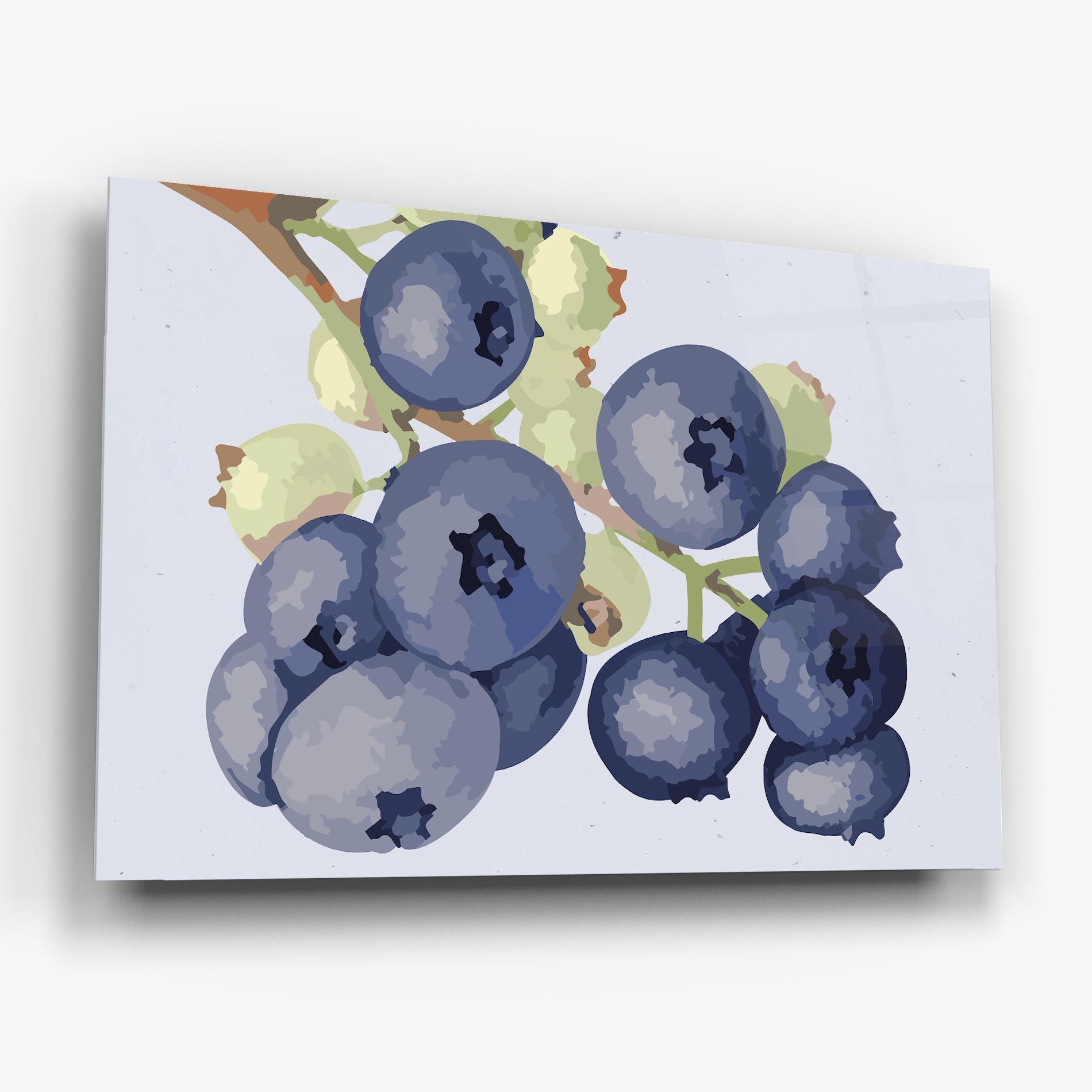 Blueberries Art mockup 6