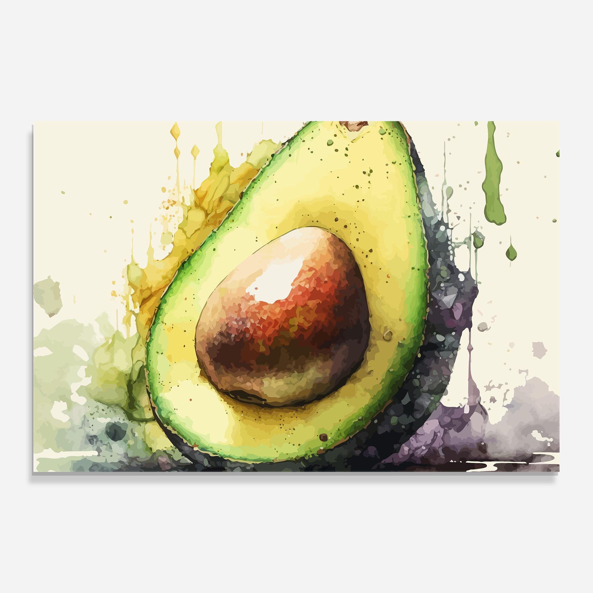 Green Avocado Art mockup 0