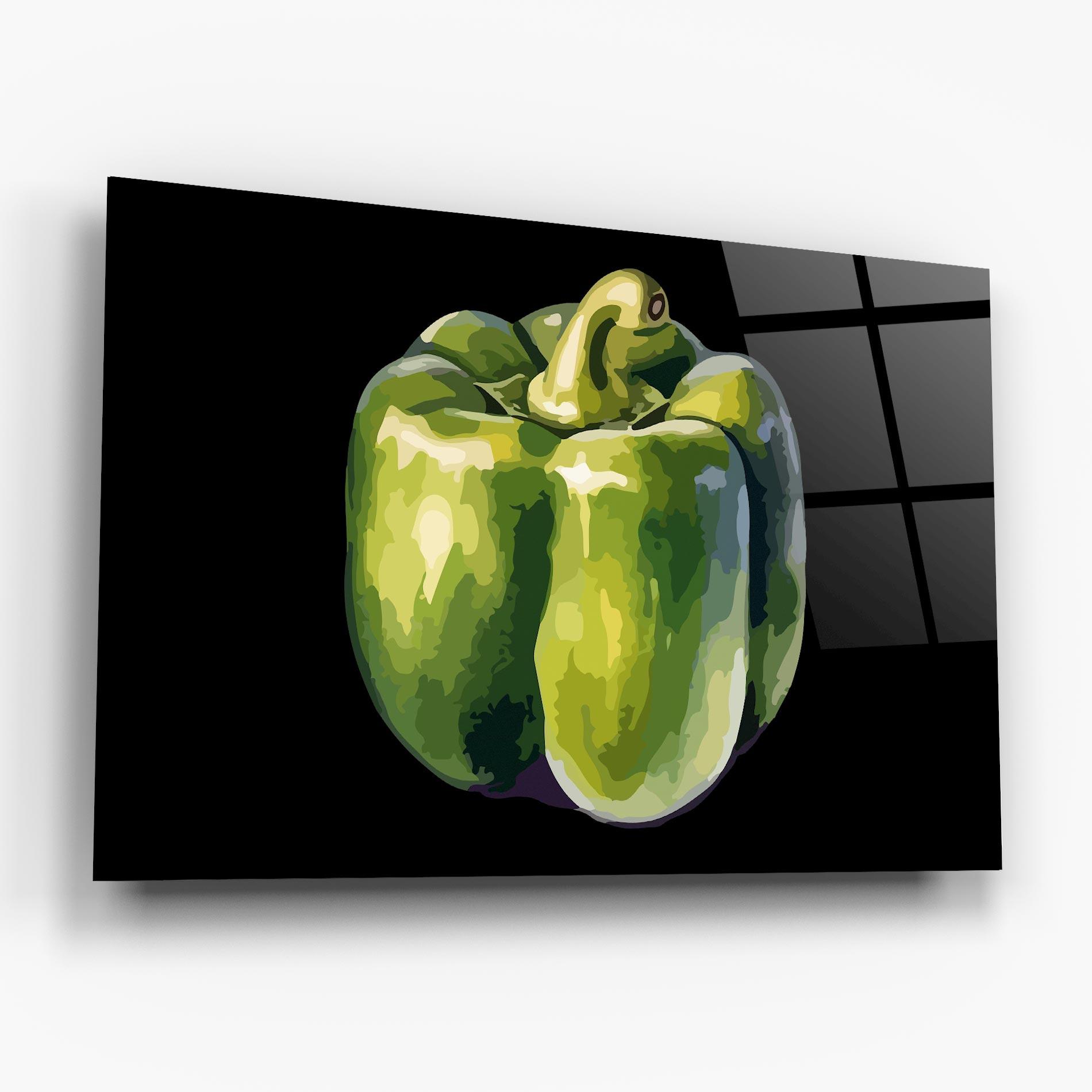 Стъклена картина Bellpepper Nice Art mockup 6