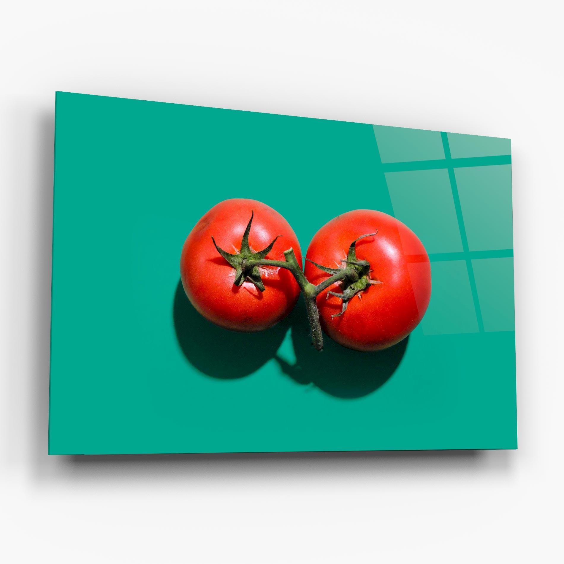 Стъклена картина Clean Tomato mockup 6