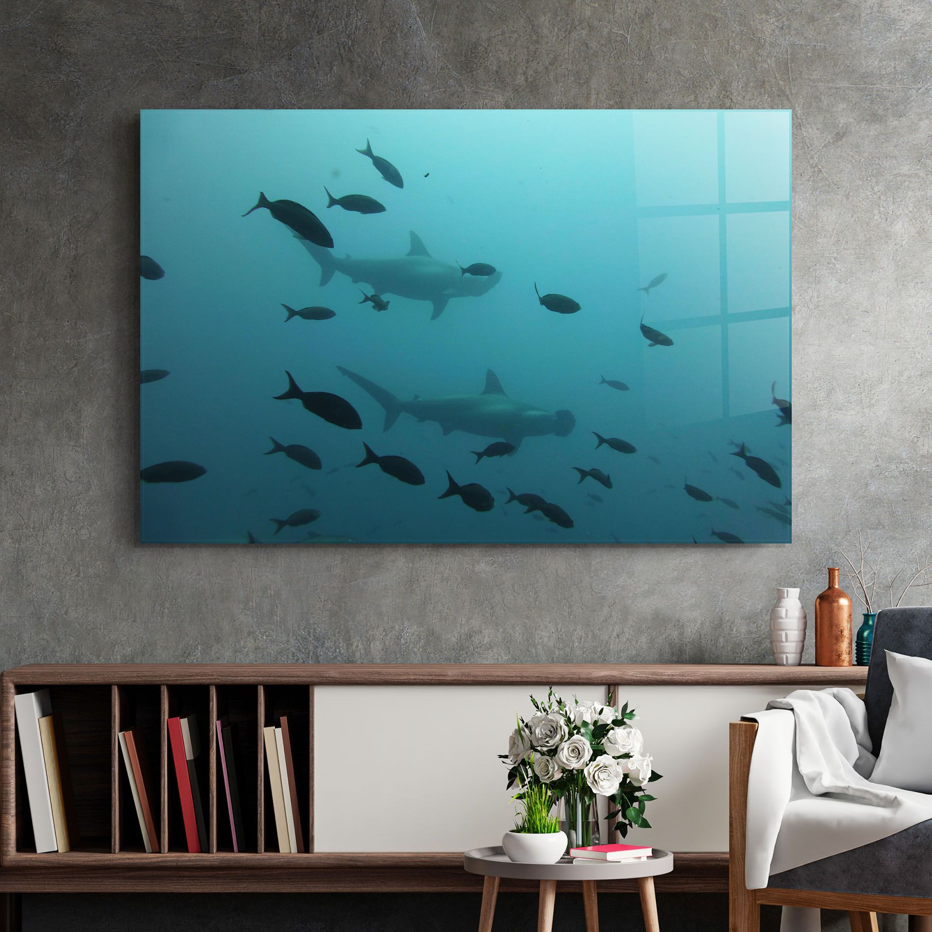 Fish Shilouette mockup 2