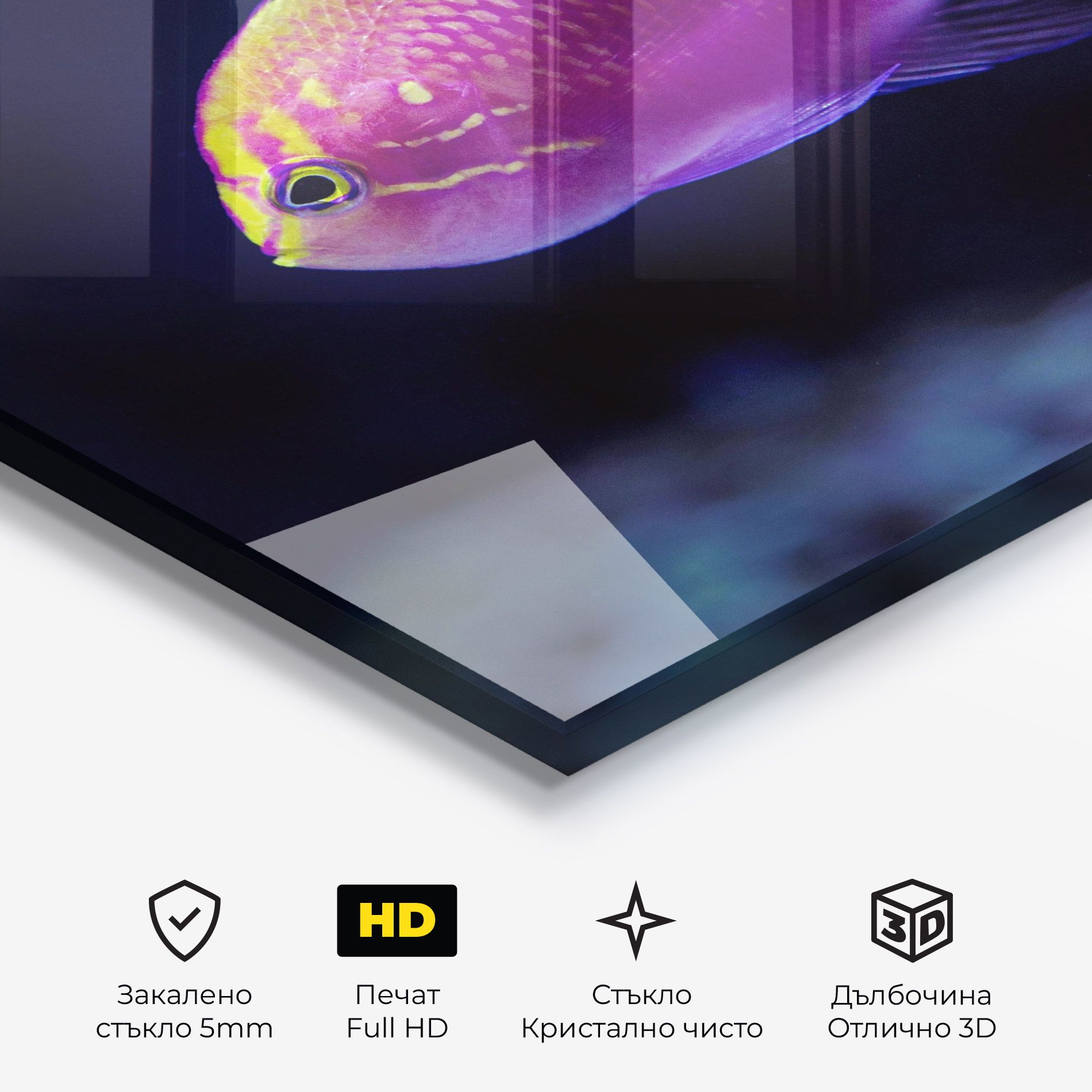 Angry Pink Fish mockup 3