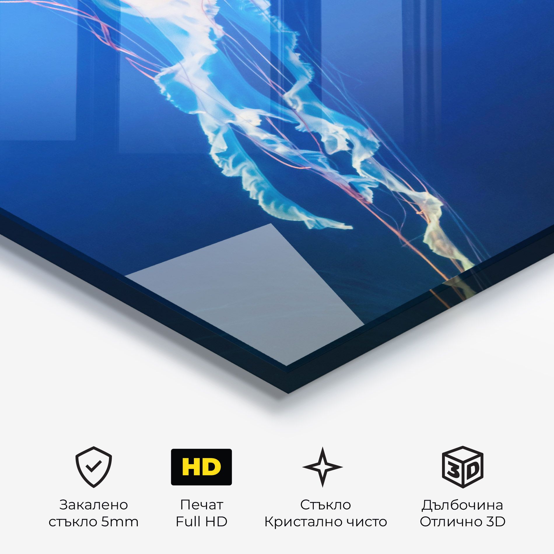 Cream Jellyfish mockup 3