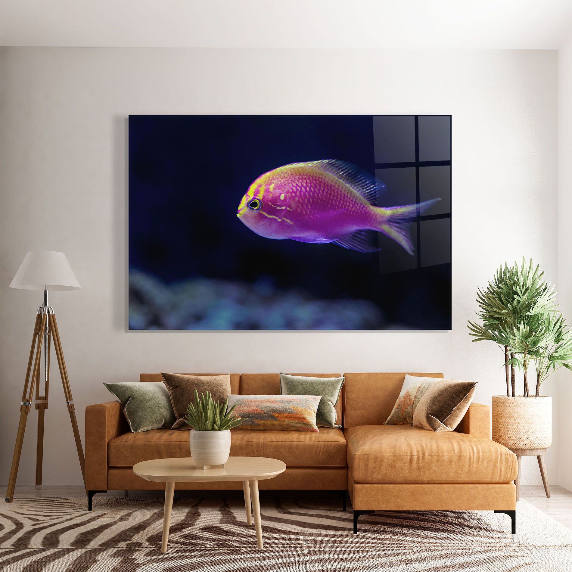 Angry Pink Fish mockup 7