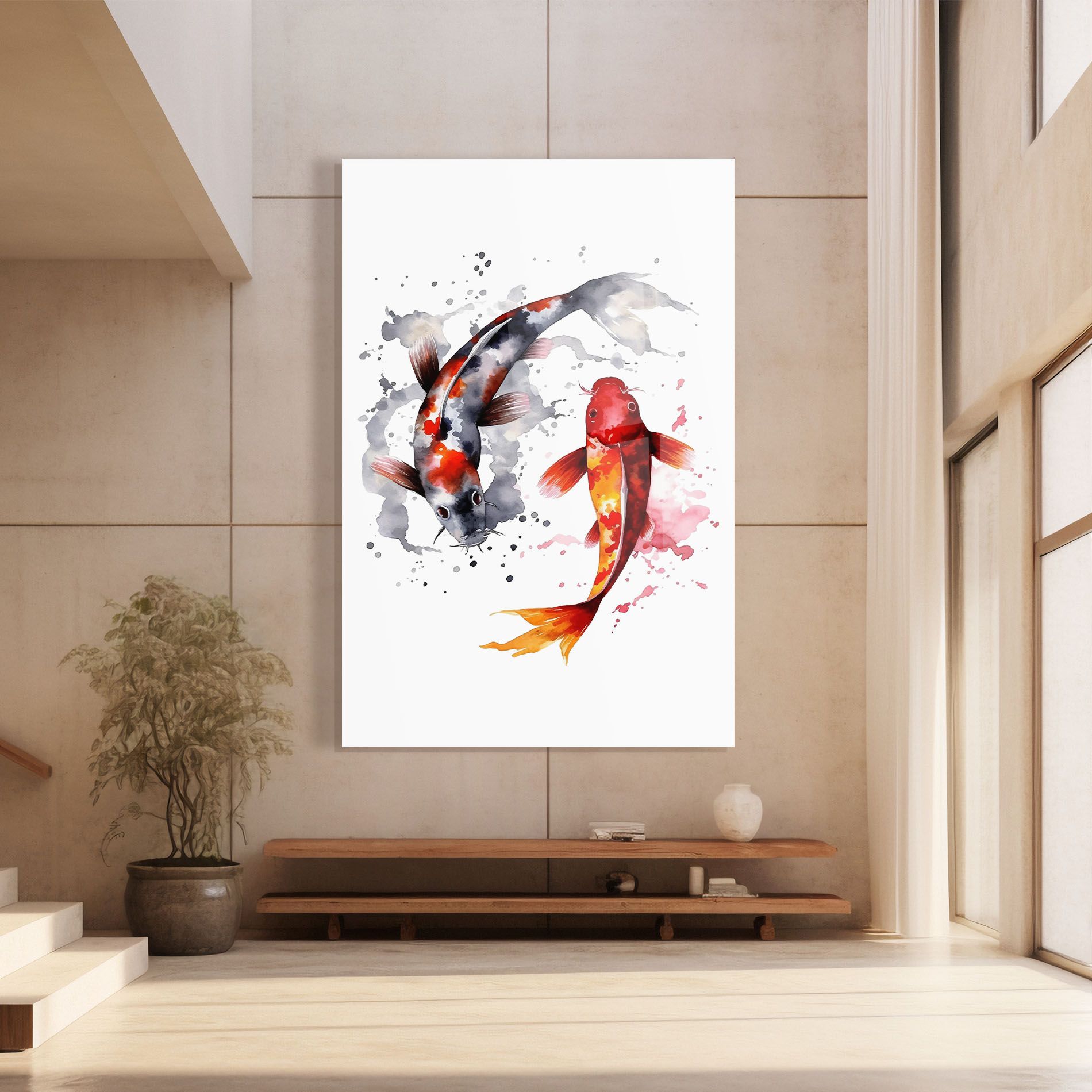 Beautiful Koi mockup 8
