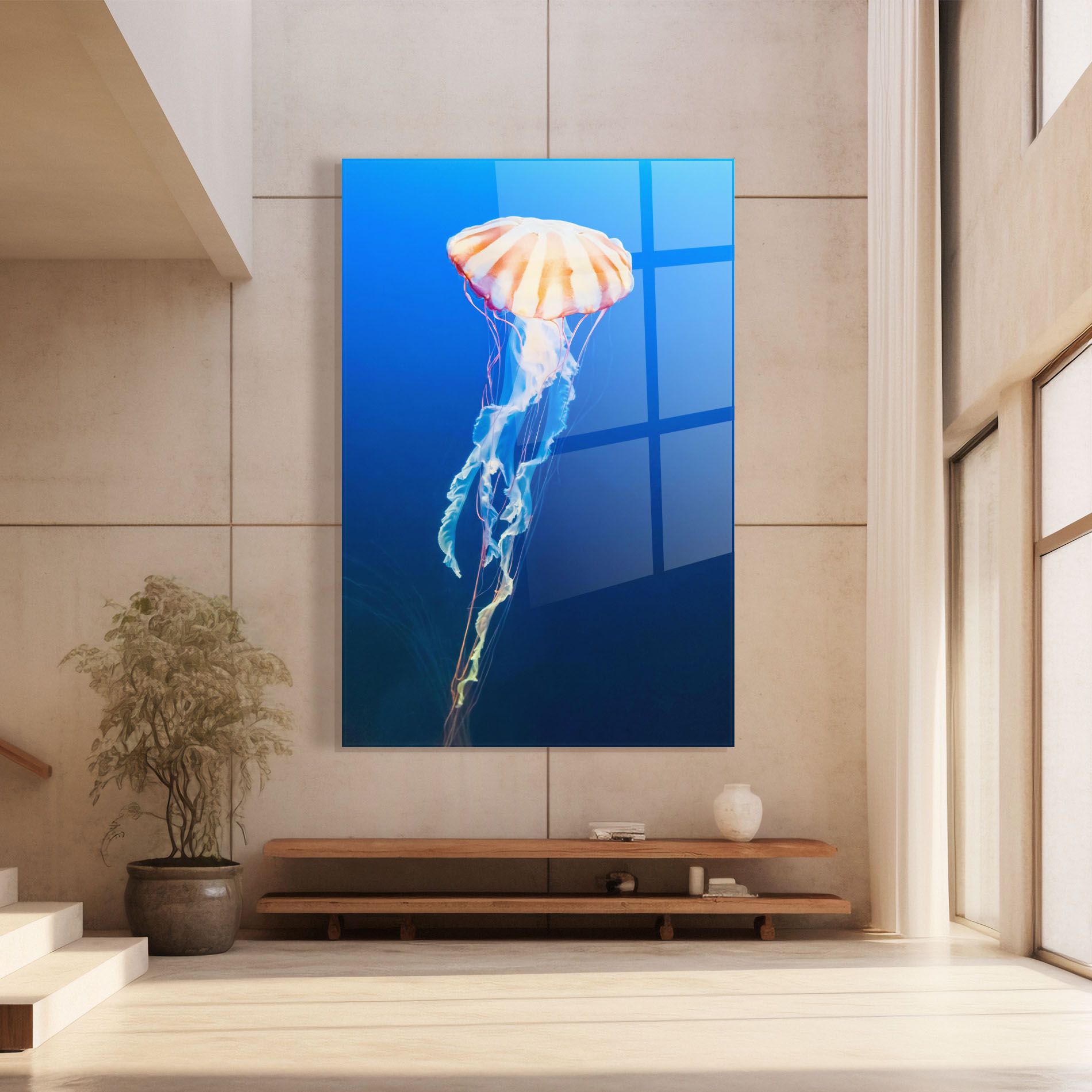 Cream Jellyfish mockup 8