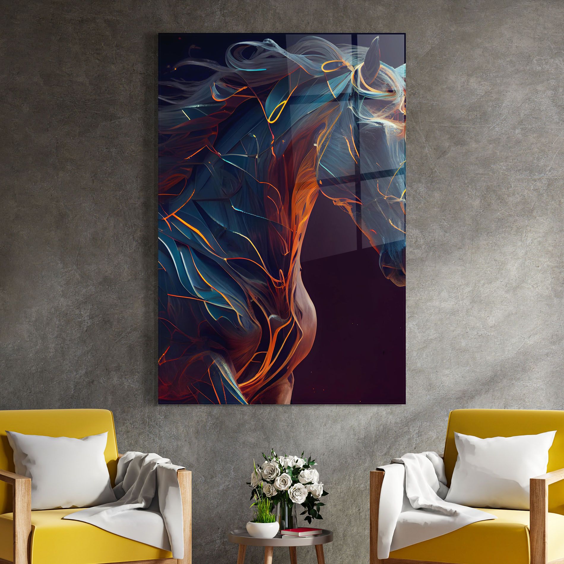 Fire Lines Horse mockup 4