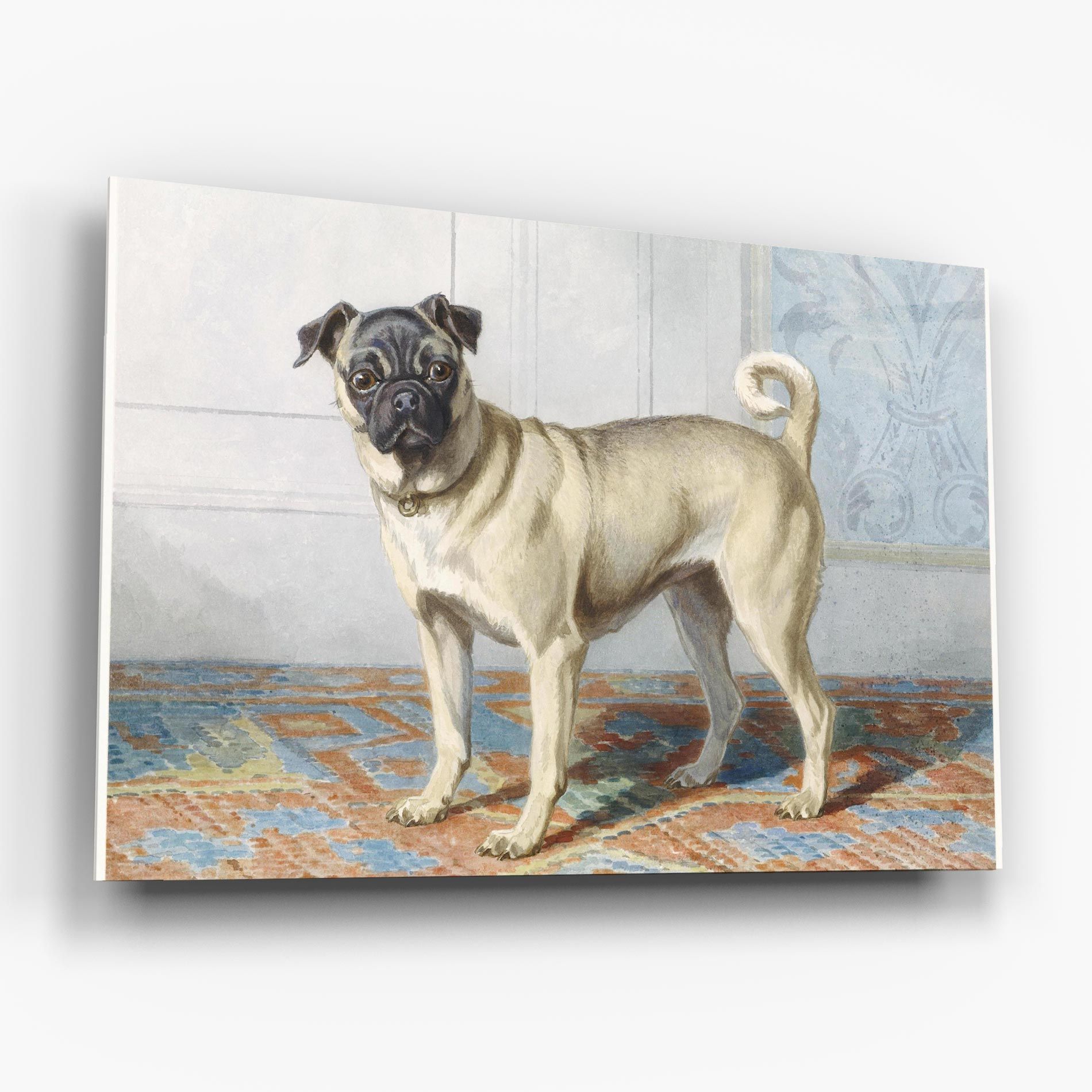 Cute Cream Dog mockup 6