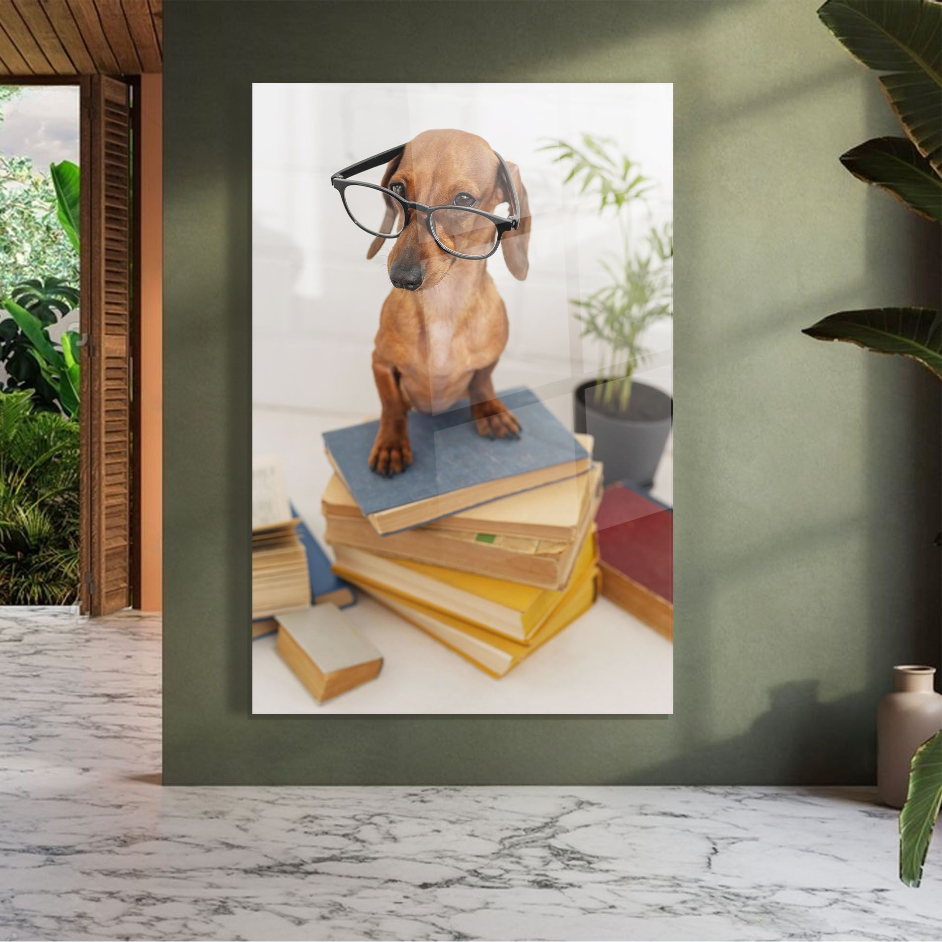 Books Cute Dog mockup 7