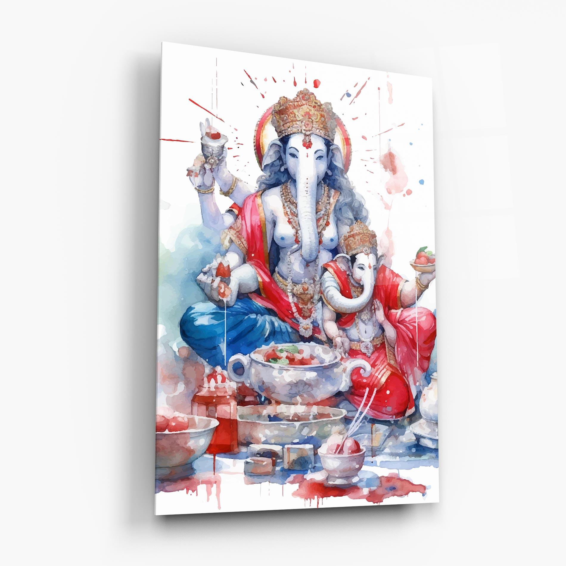 Стъклена картина Durga Puja Festival mockup 6