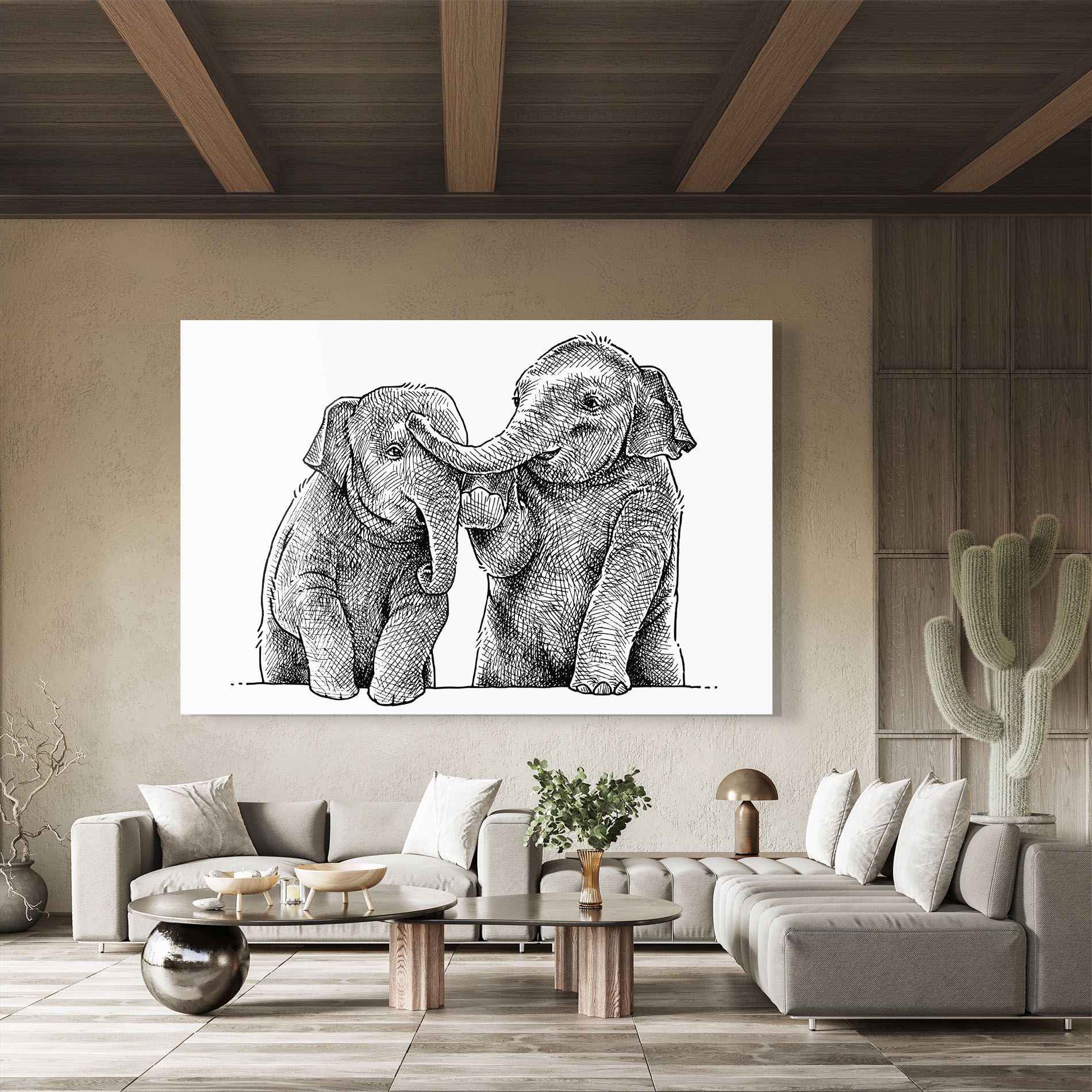 Baby Elephants mockup 8