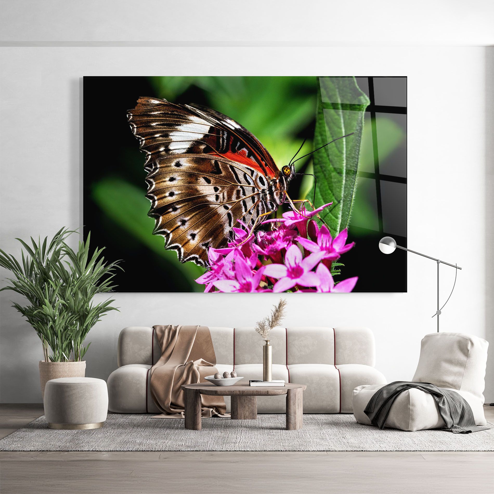 Brown Red Butterfly mockup 9