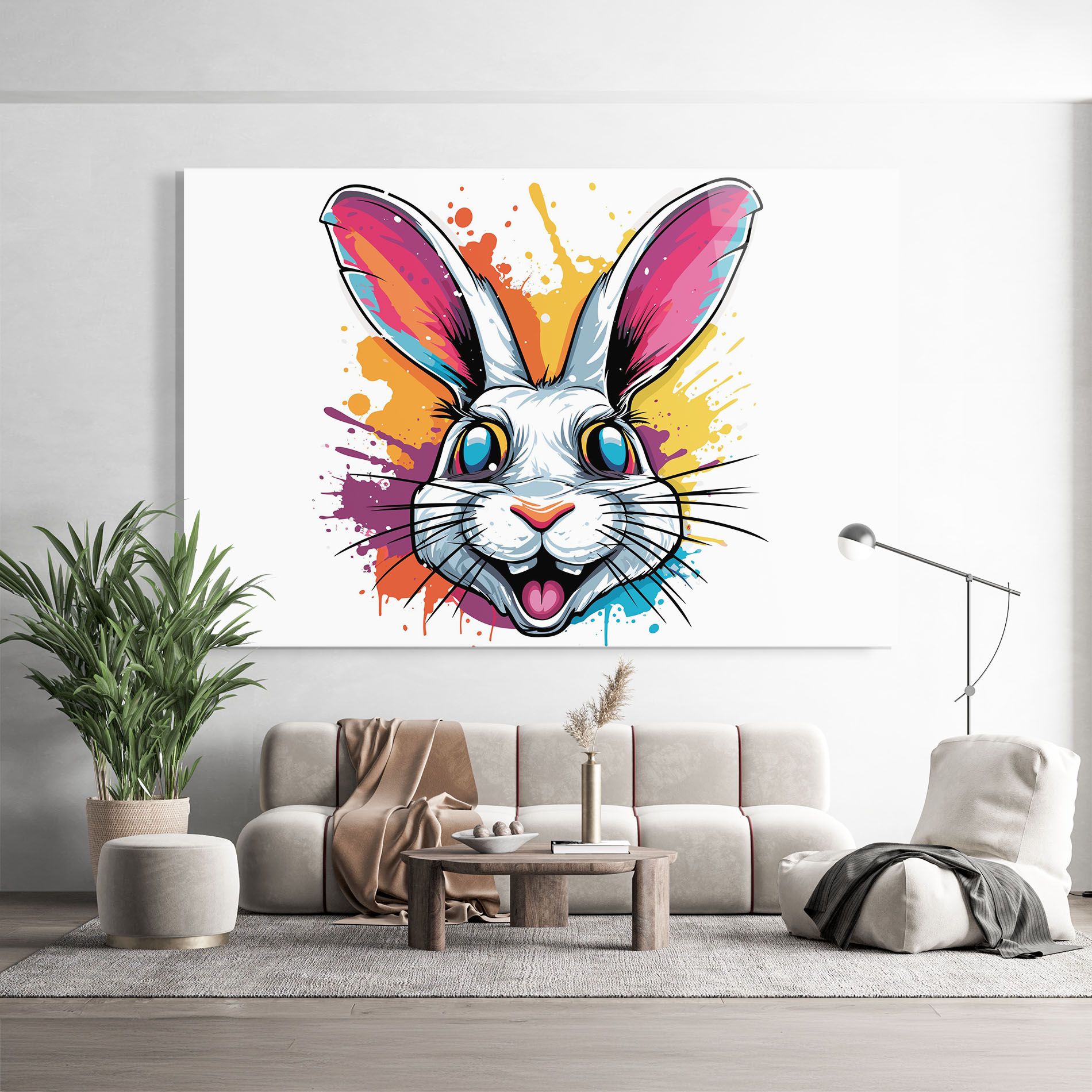 Crazy Bunny mockup 9