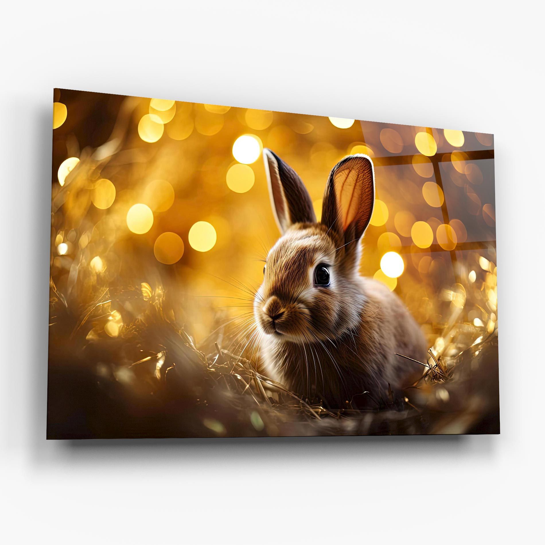 Gold Lights Bunny mockup 6