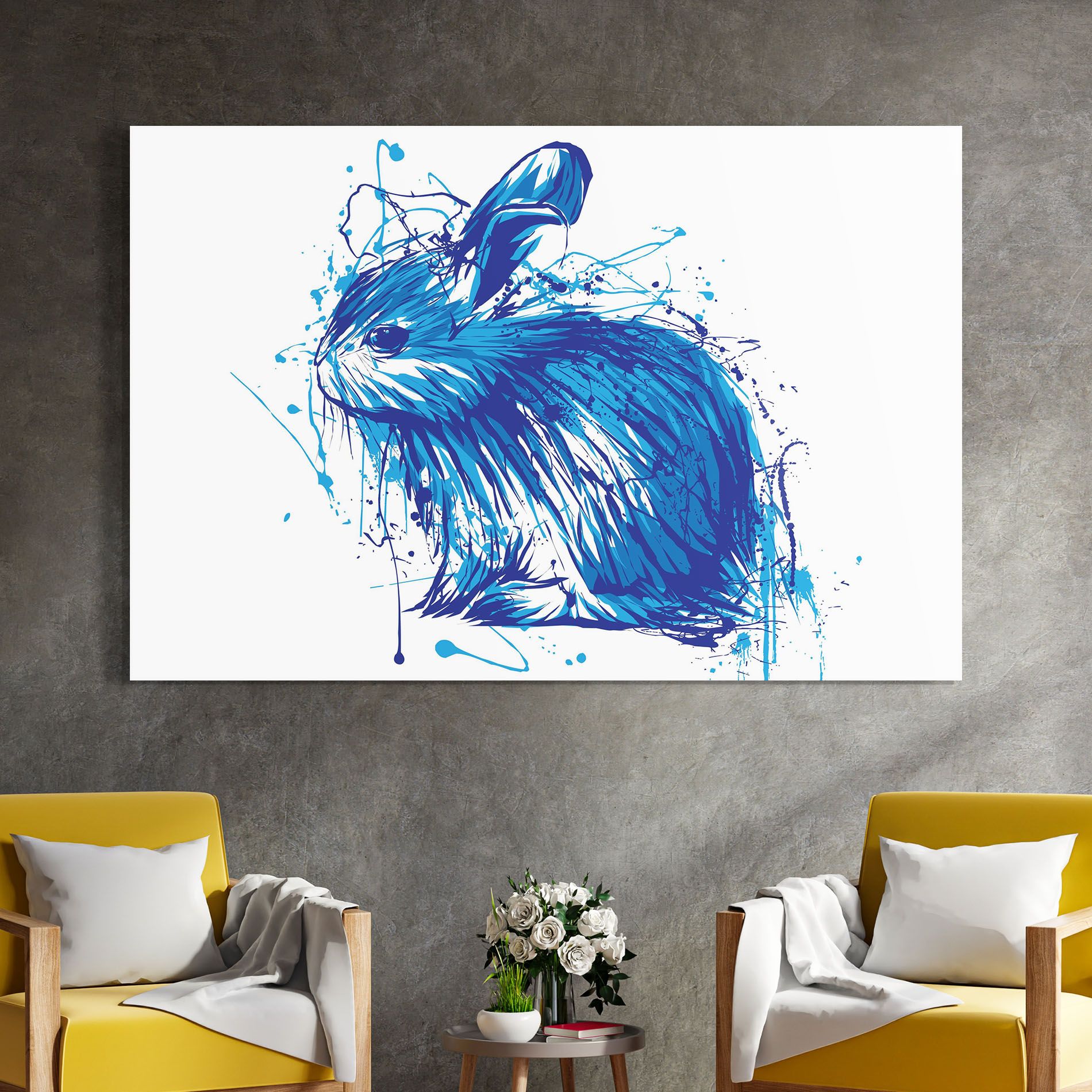 Blue Bunny mockup 4