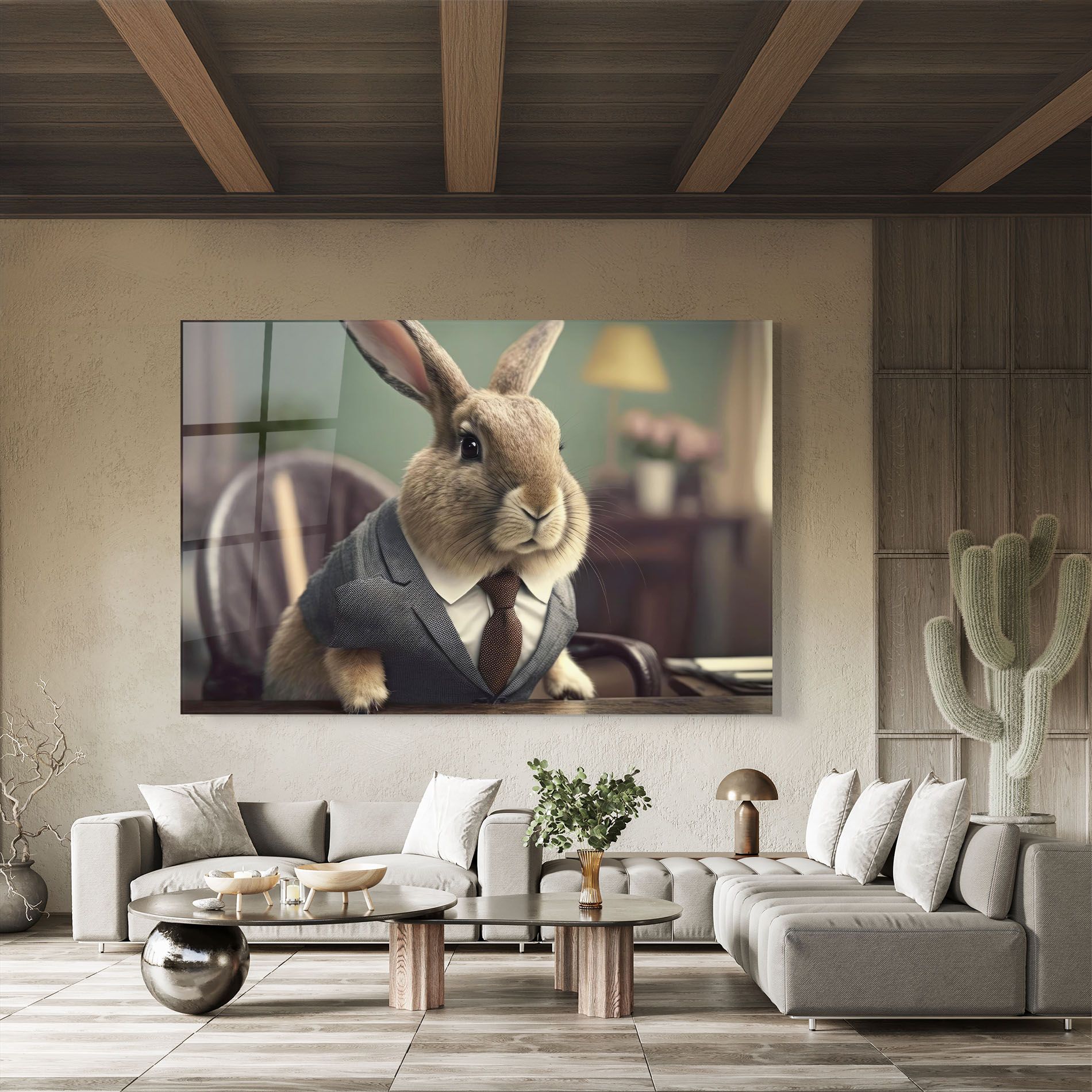 Business Suit Bunny mockup 8