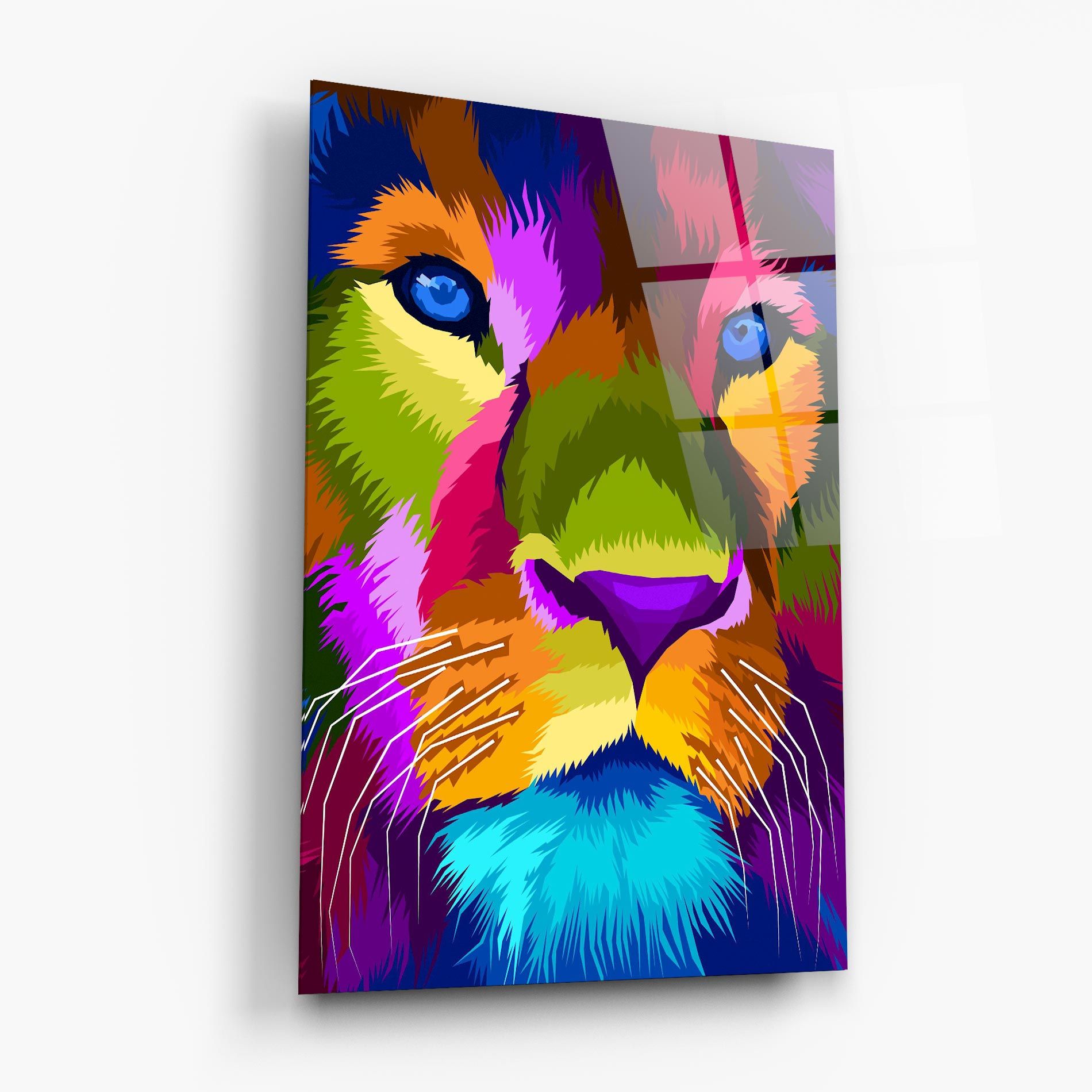 Color Lion Close Up mockup 6