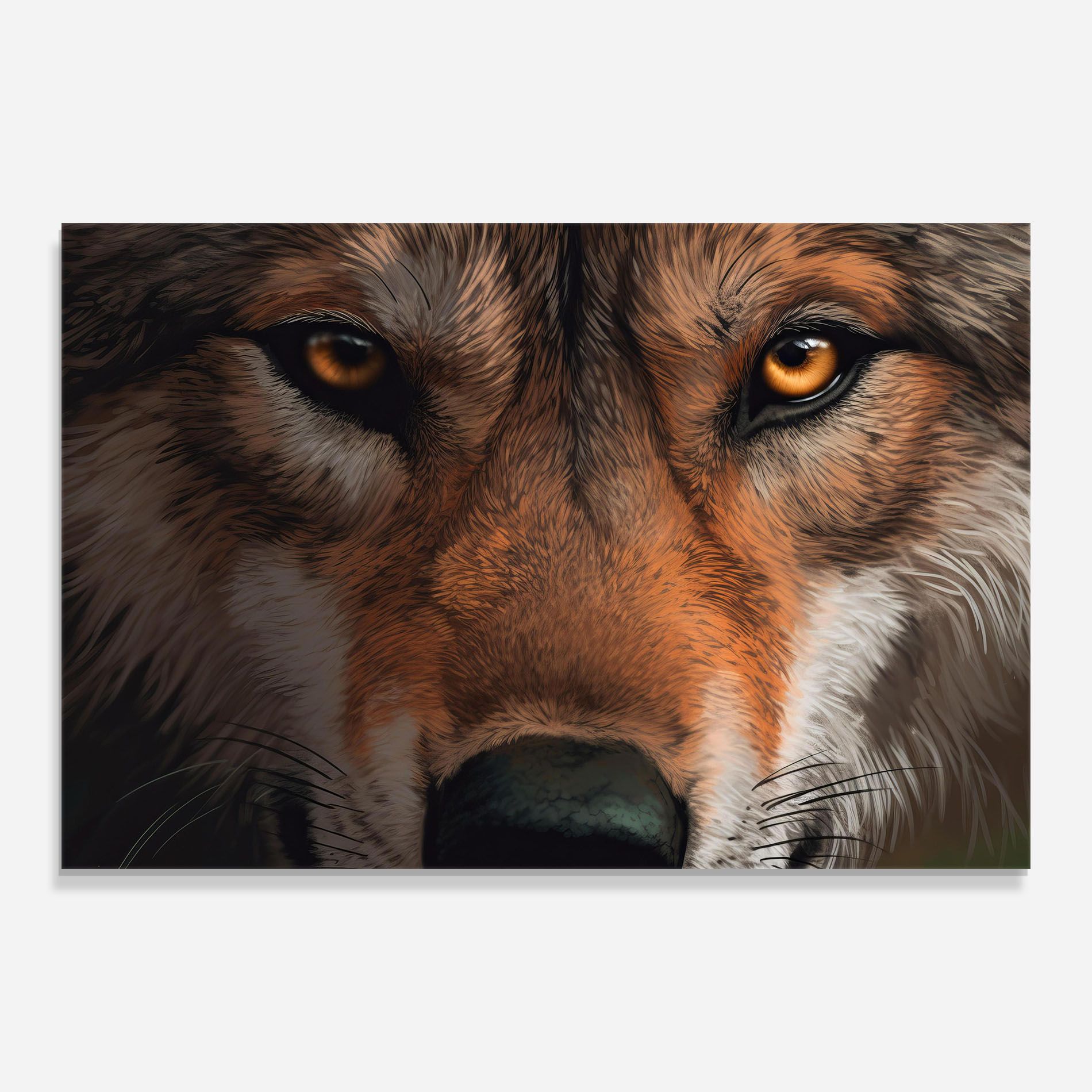 Close Up Wolf Eyes mockup 0