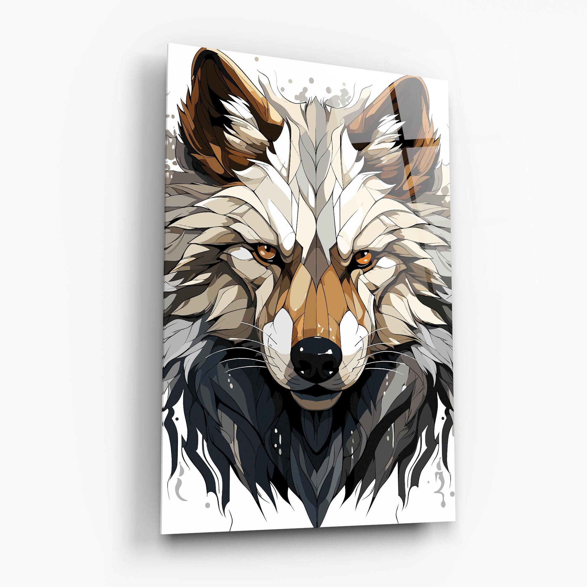 Brown Wolf mockup 6