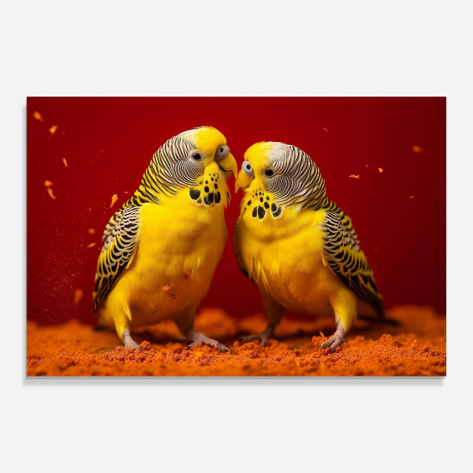 Cute Yellow Birds mockup 0