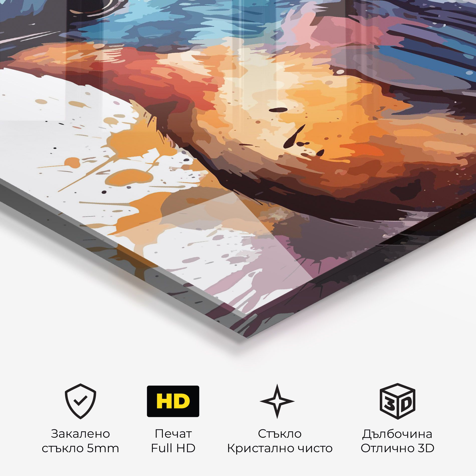 Brush Style Bird mockup 3