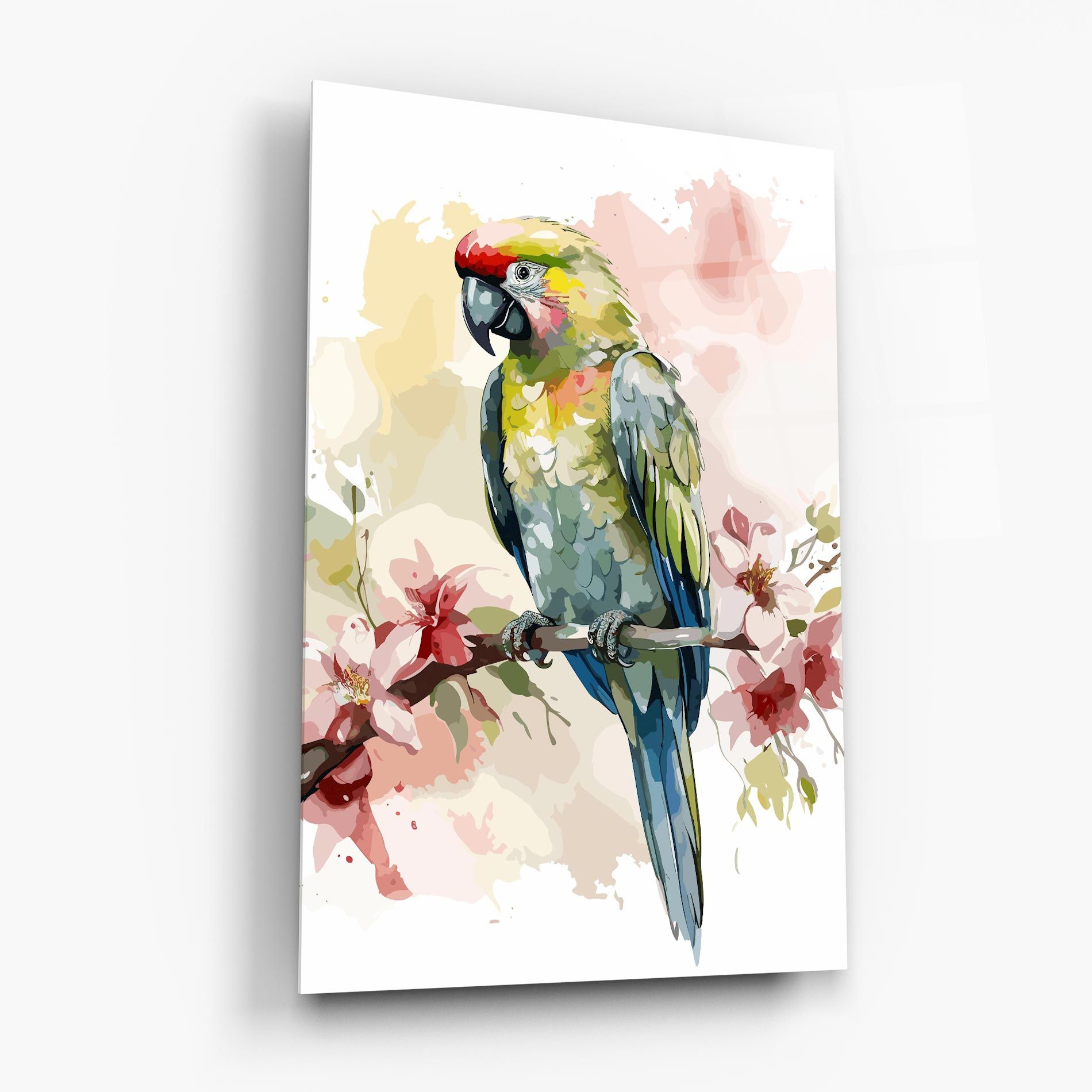 Beautiful Parrot mockup 6