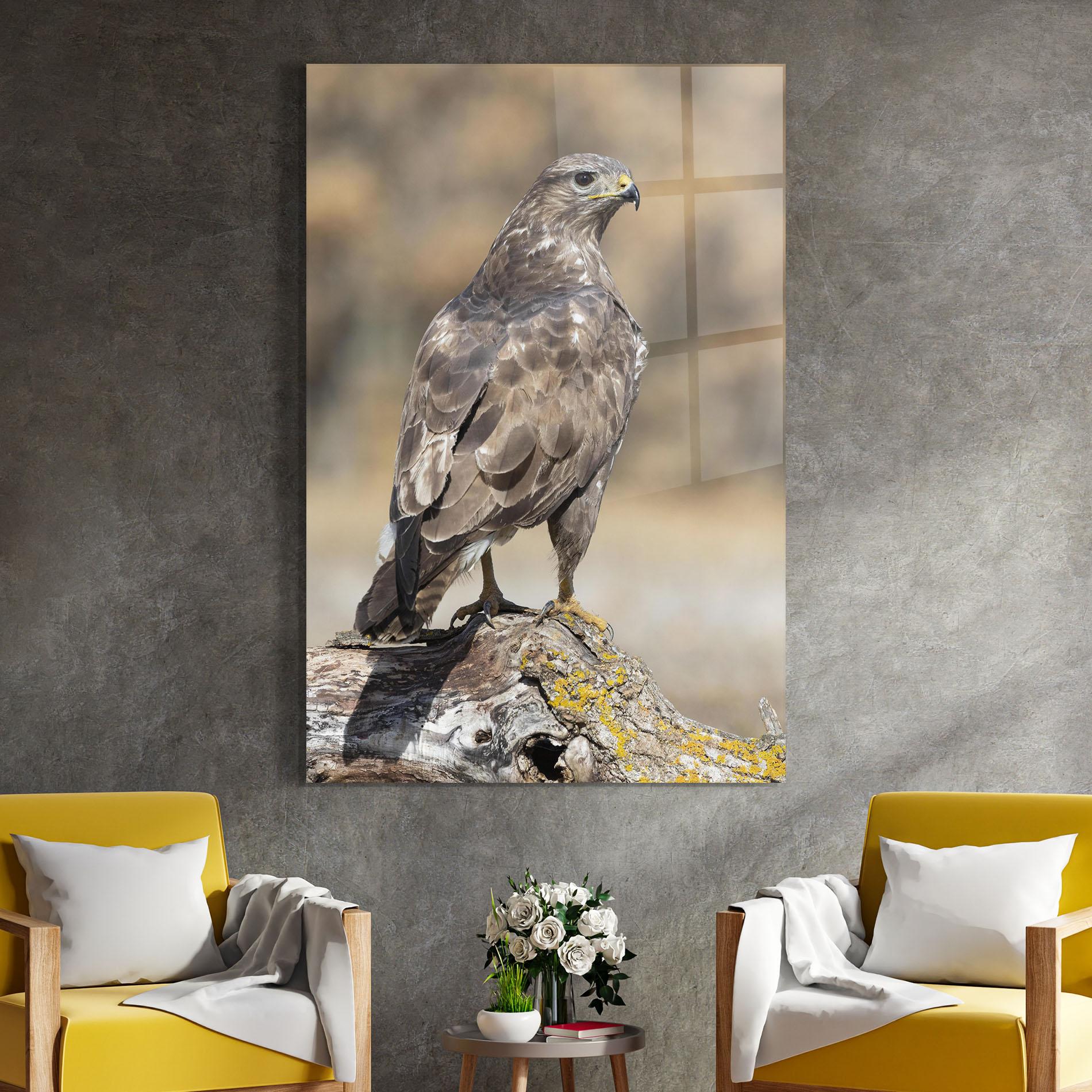 Стъклена картина Eagle Nature mockup 4