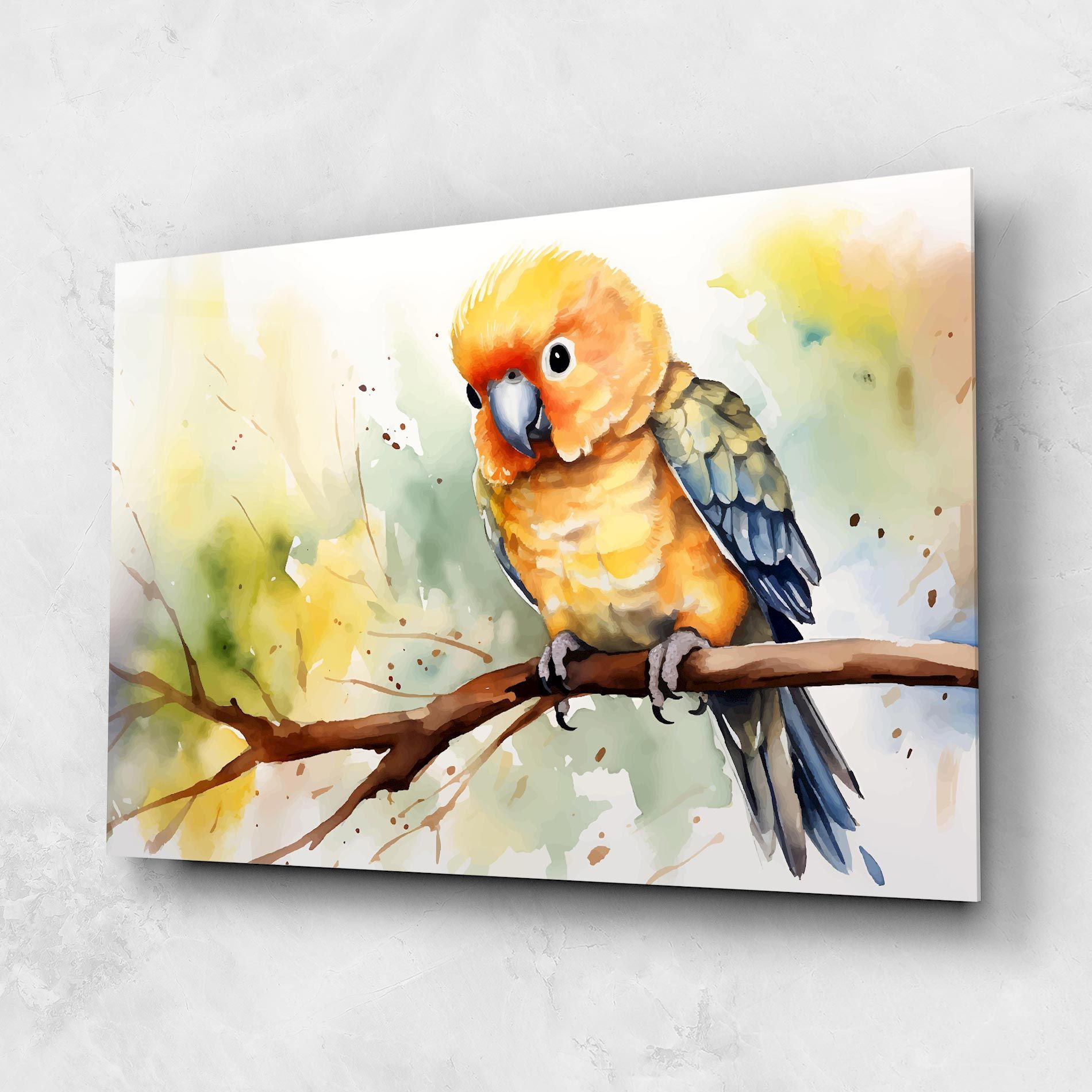 Cute Baby Parrot mockup 1