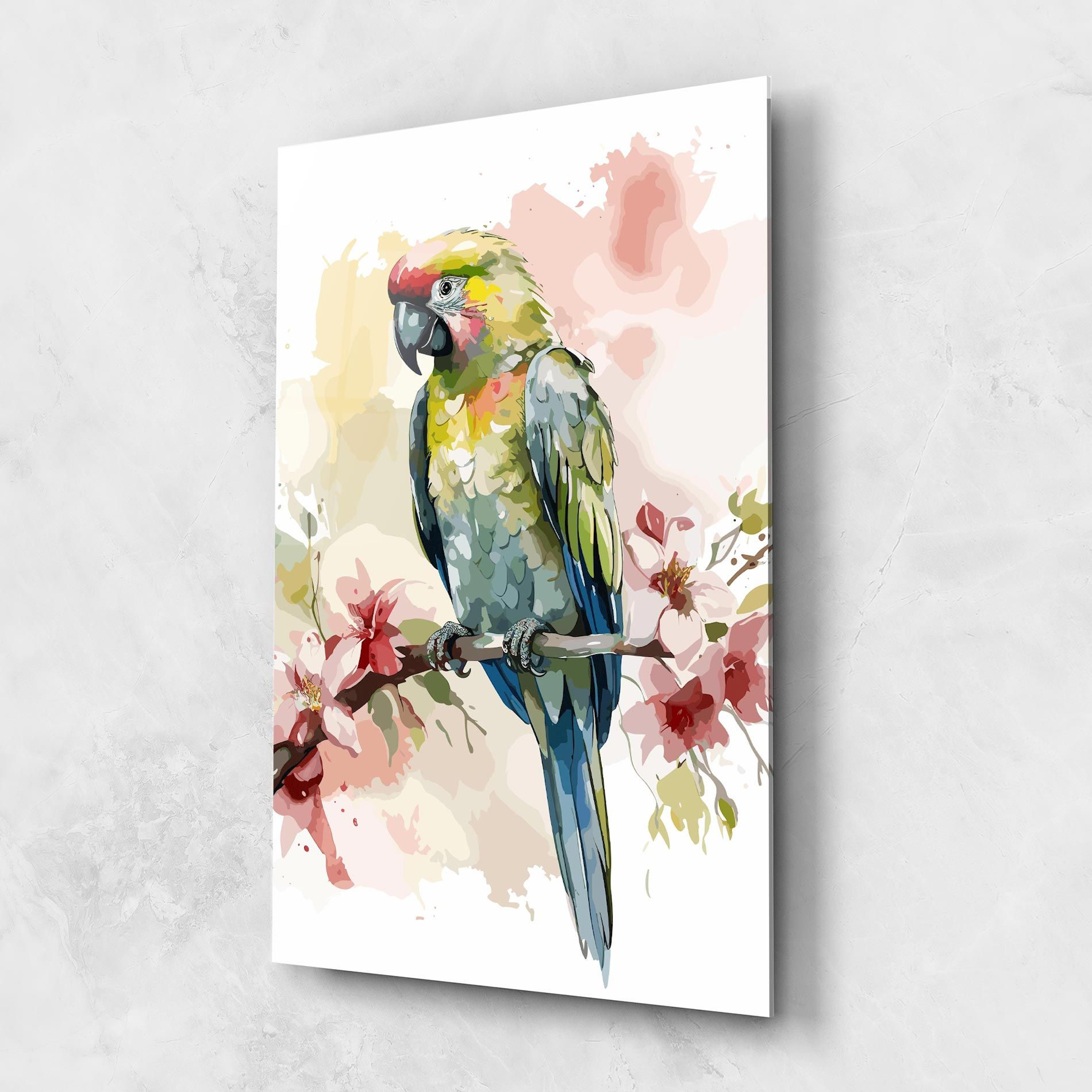 Beautiful Parrot mockup 1
