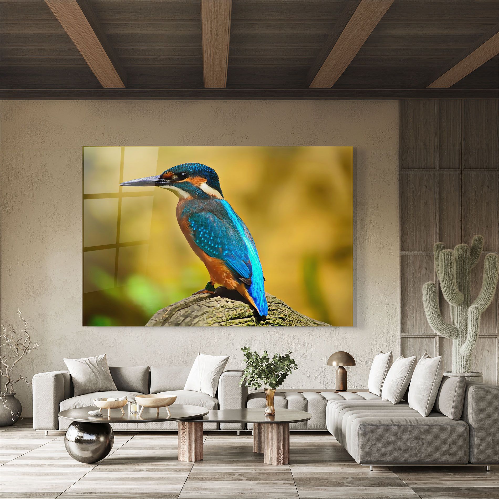 Cute Blue Bird mockup 8