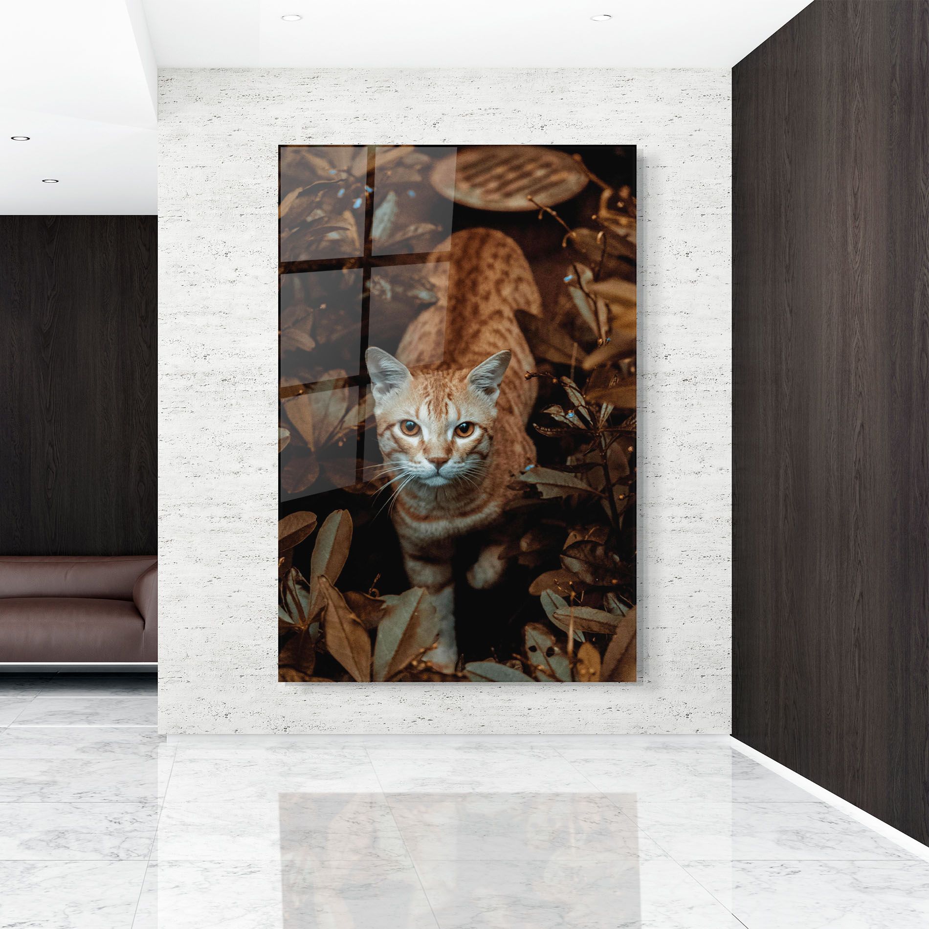 Autumn Orange Cat mockup 9