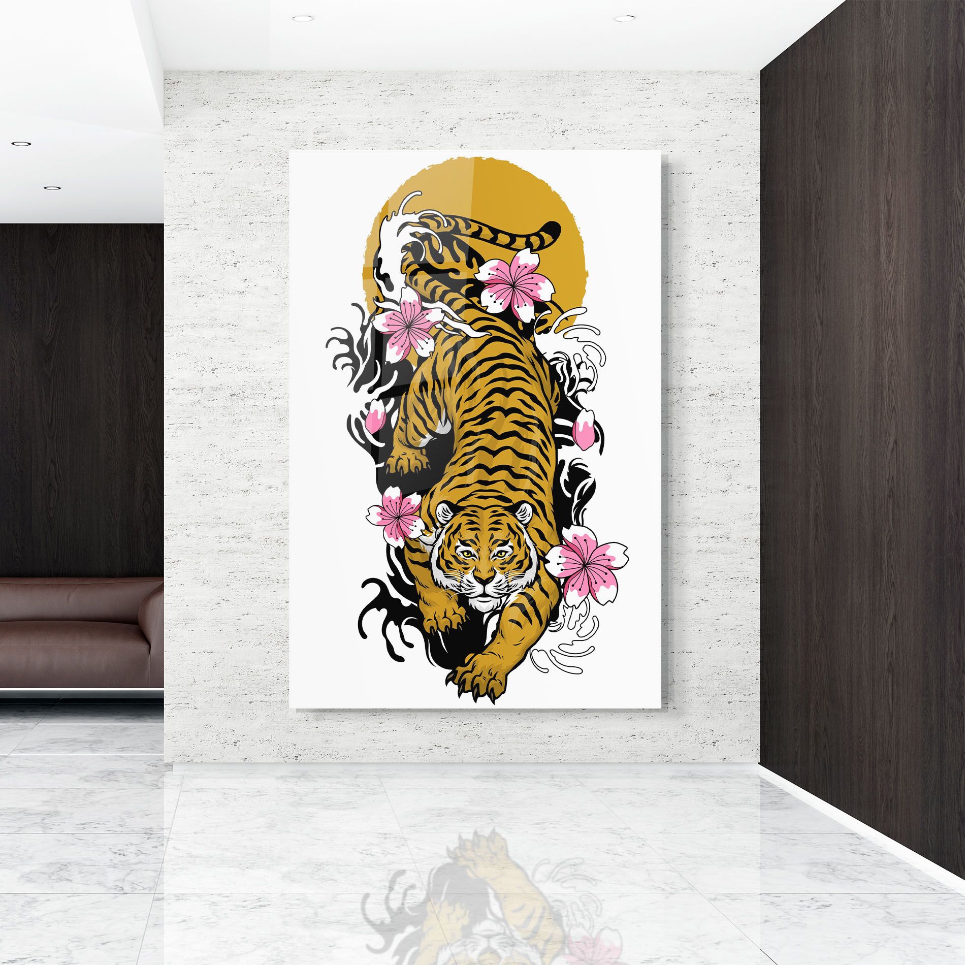 Japanese Style Tiger mockup 9