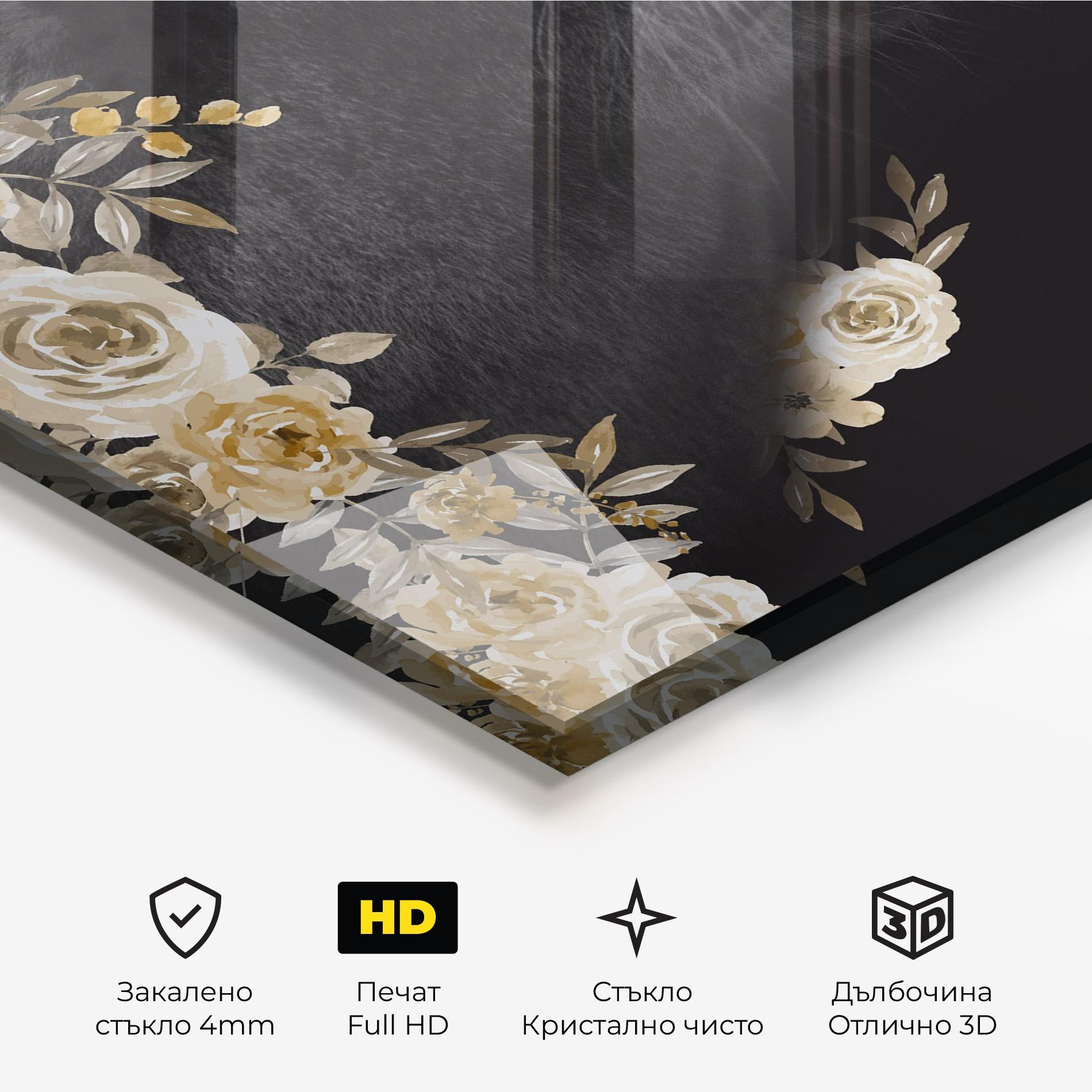 Стъклена картина Looking To Your Future mockup 3