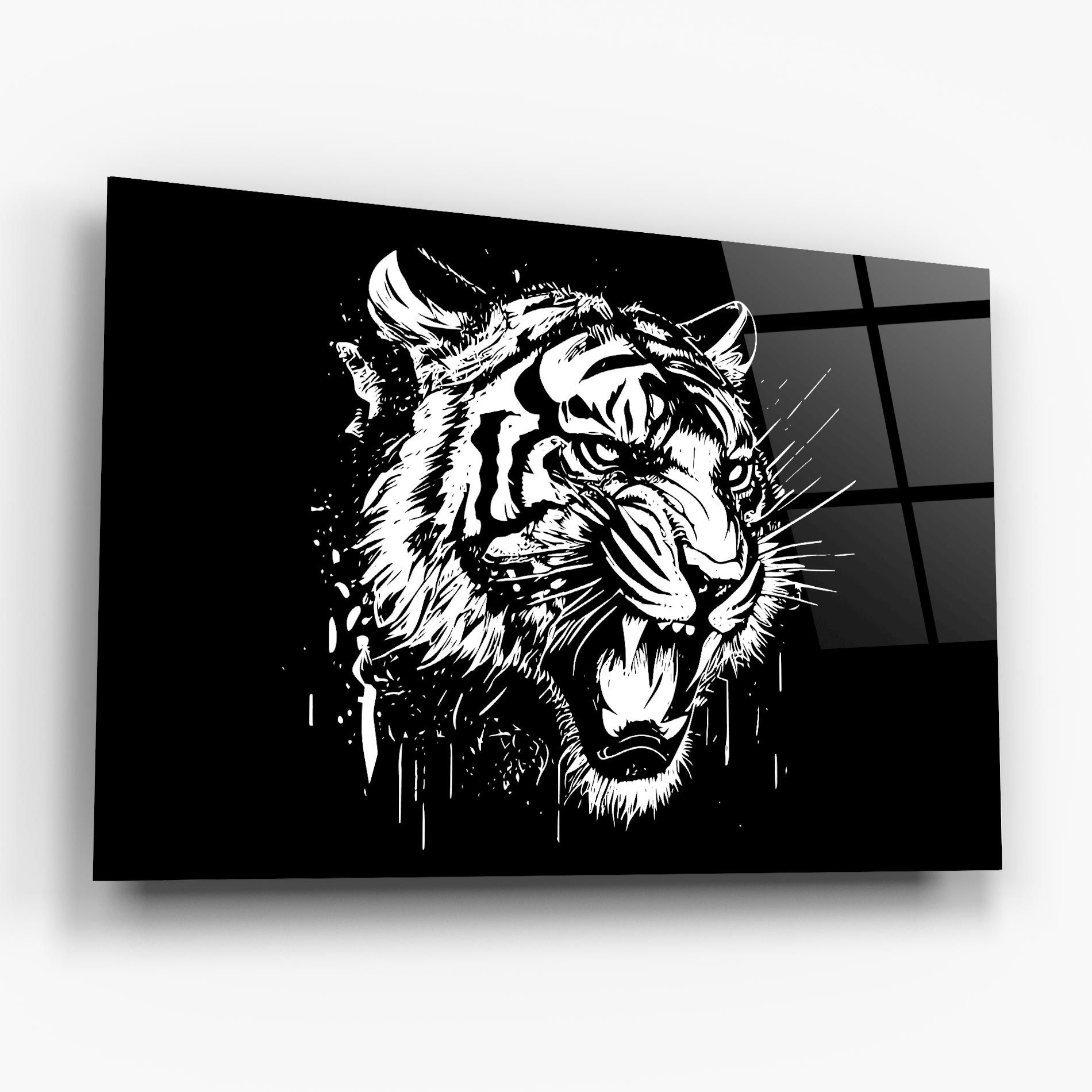 Angry Tiger Head mockup 6