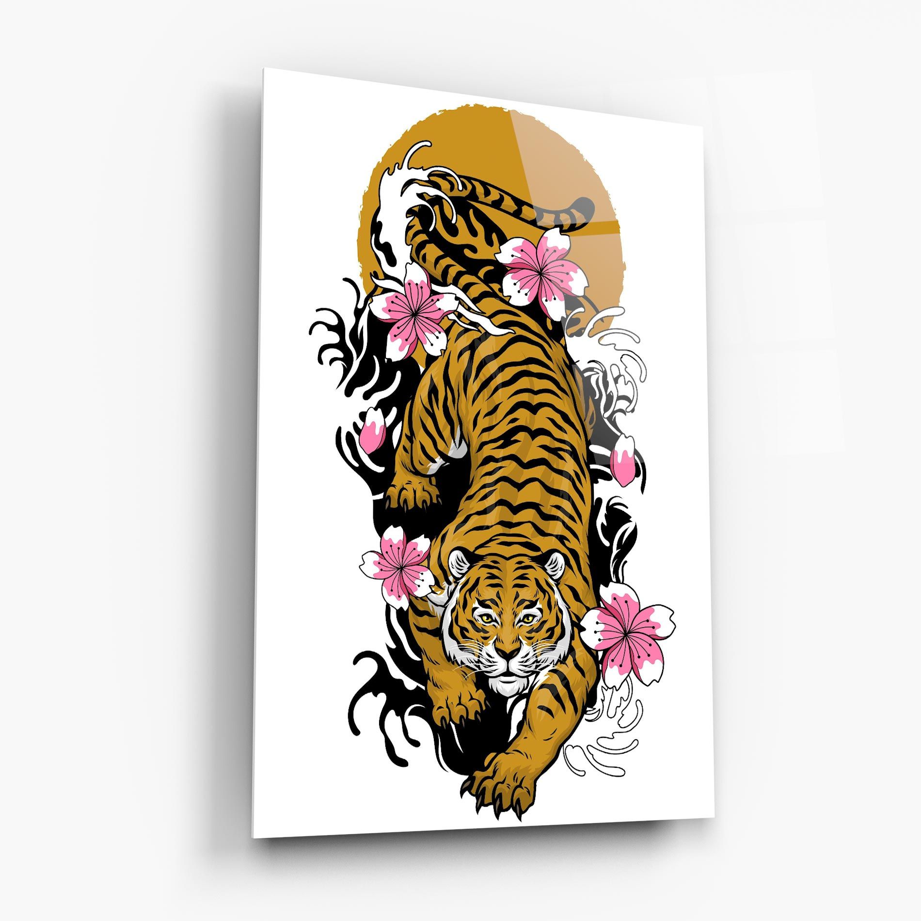 Japanese Style Tiger mockup 6