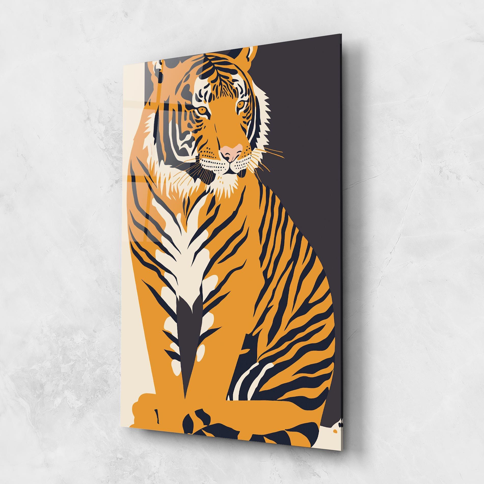 Orange Tiger mockup 1
