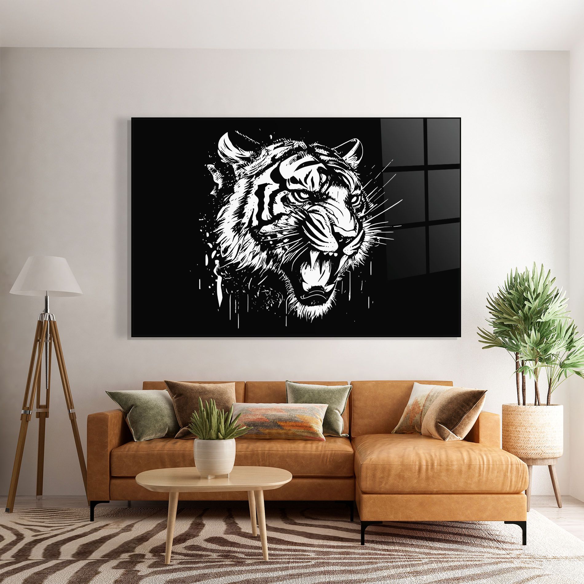 Angry Tiger Head mockup 7