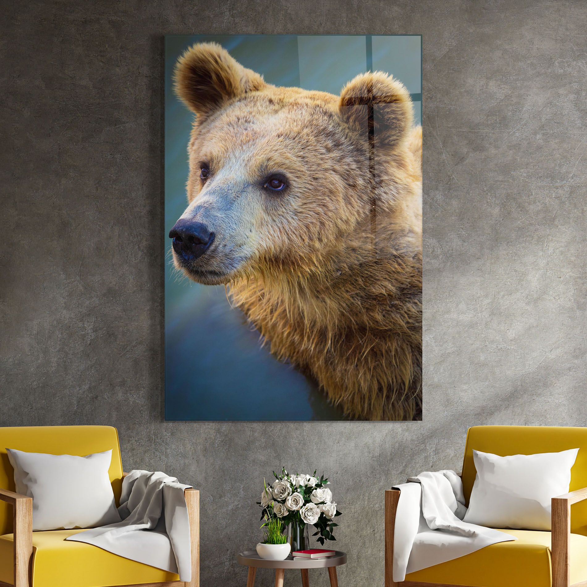 Bear Head mockup 4