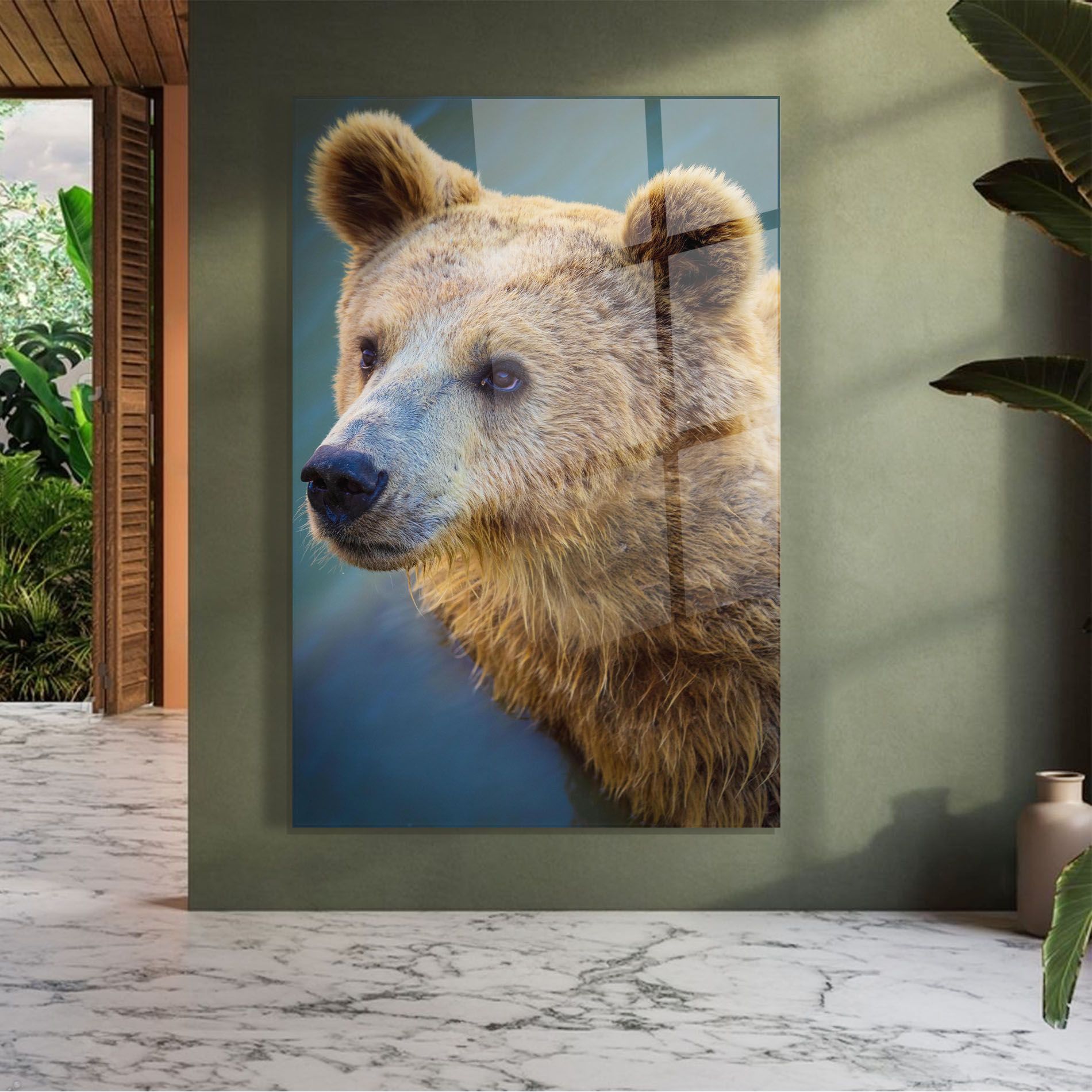 Bear Head mockup 7