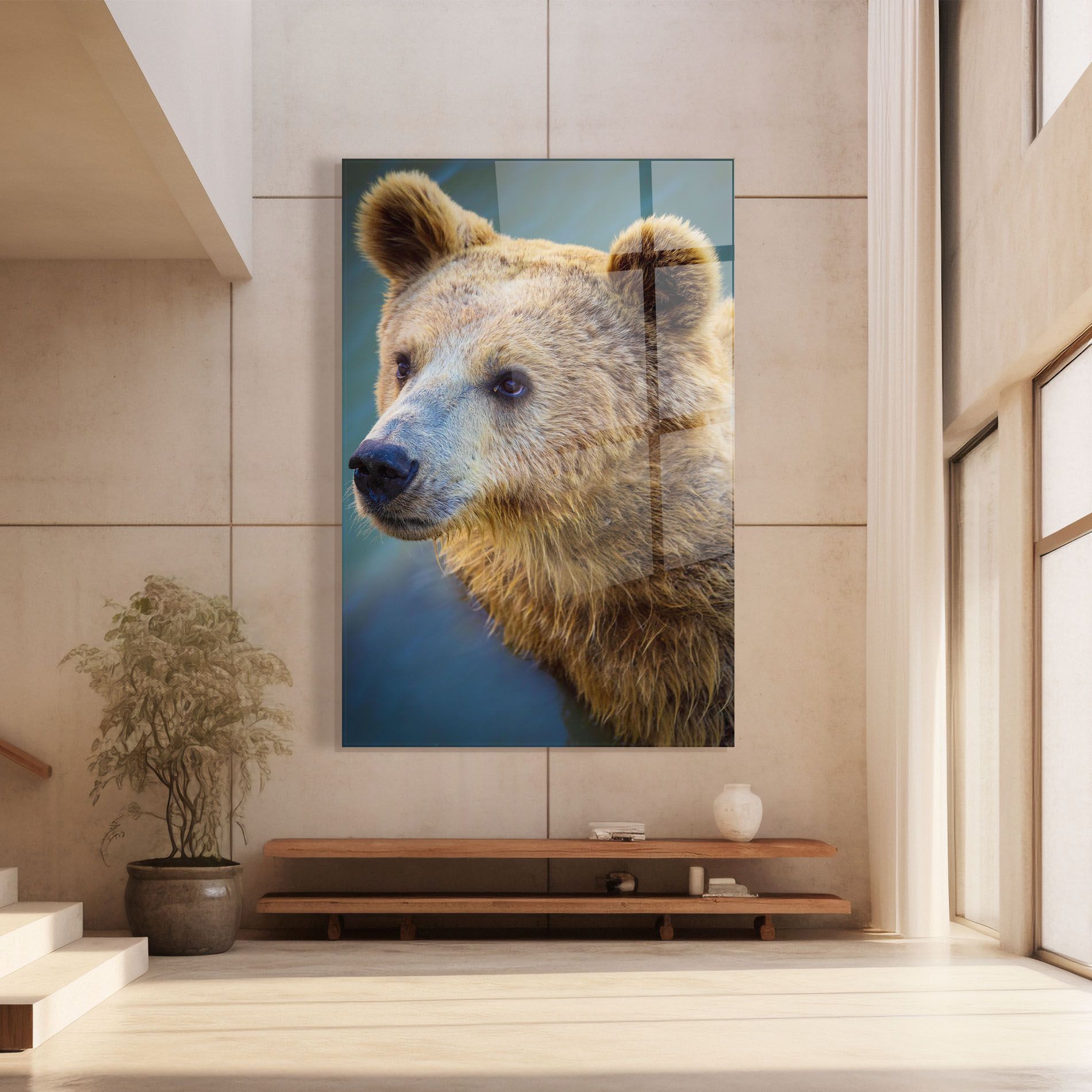 Bear Head mockup 8