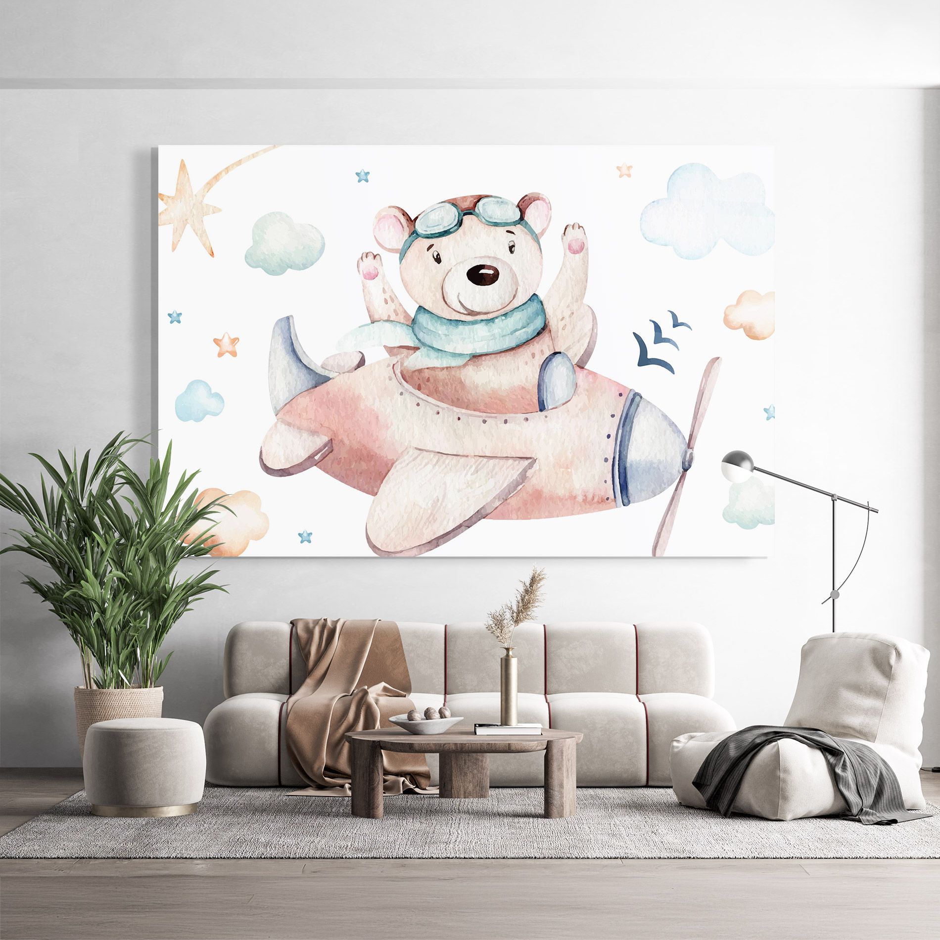 Bear Flying mockup 9