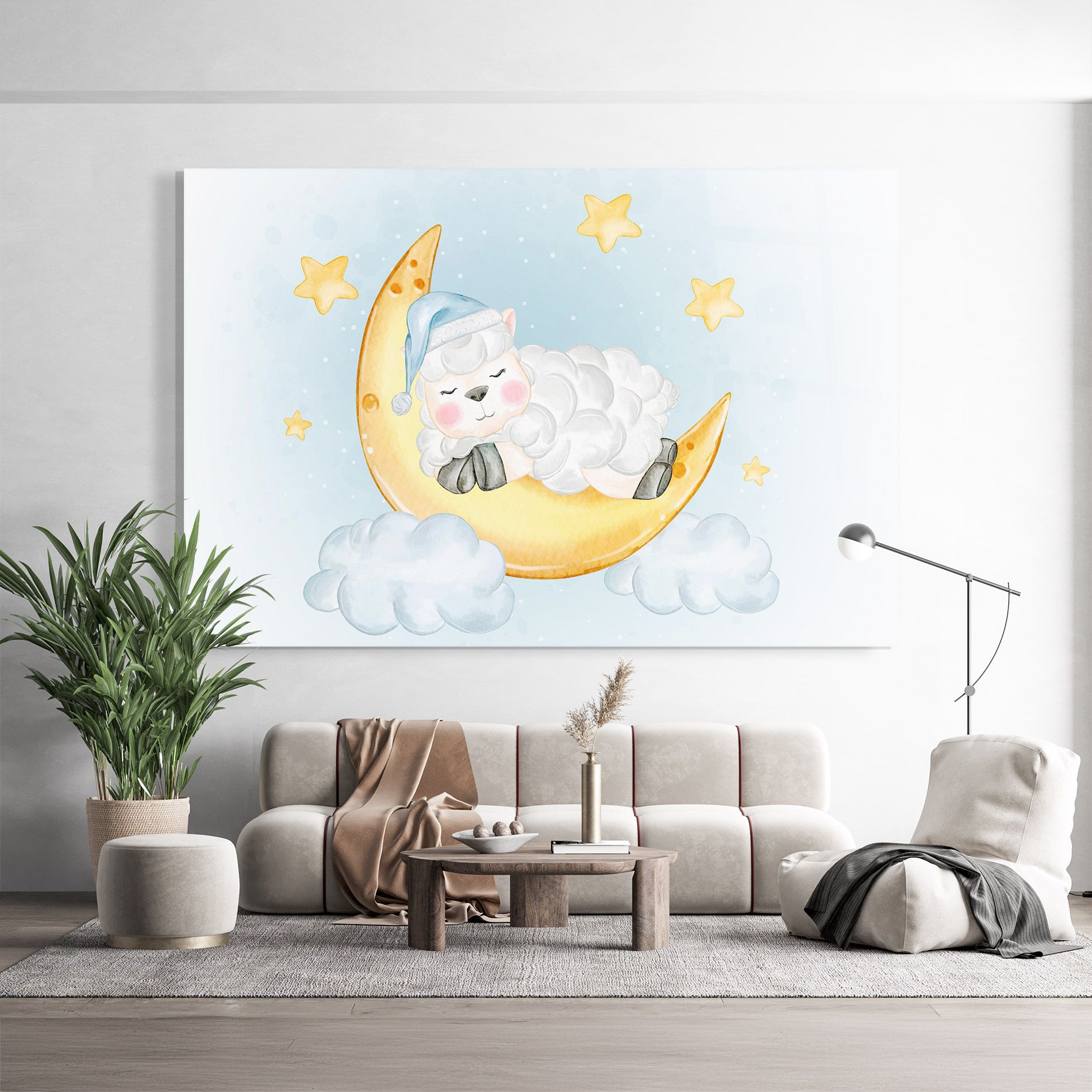 Sheep Sleeping mockup 9