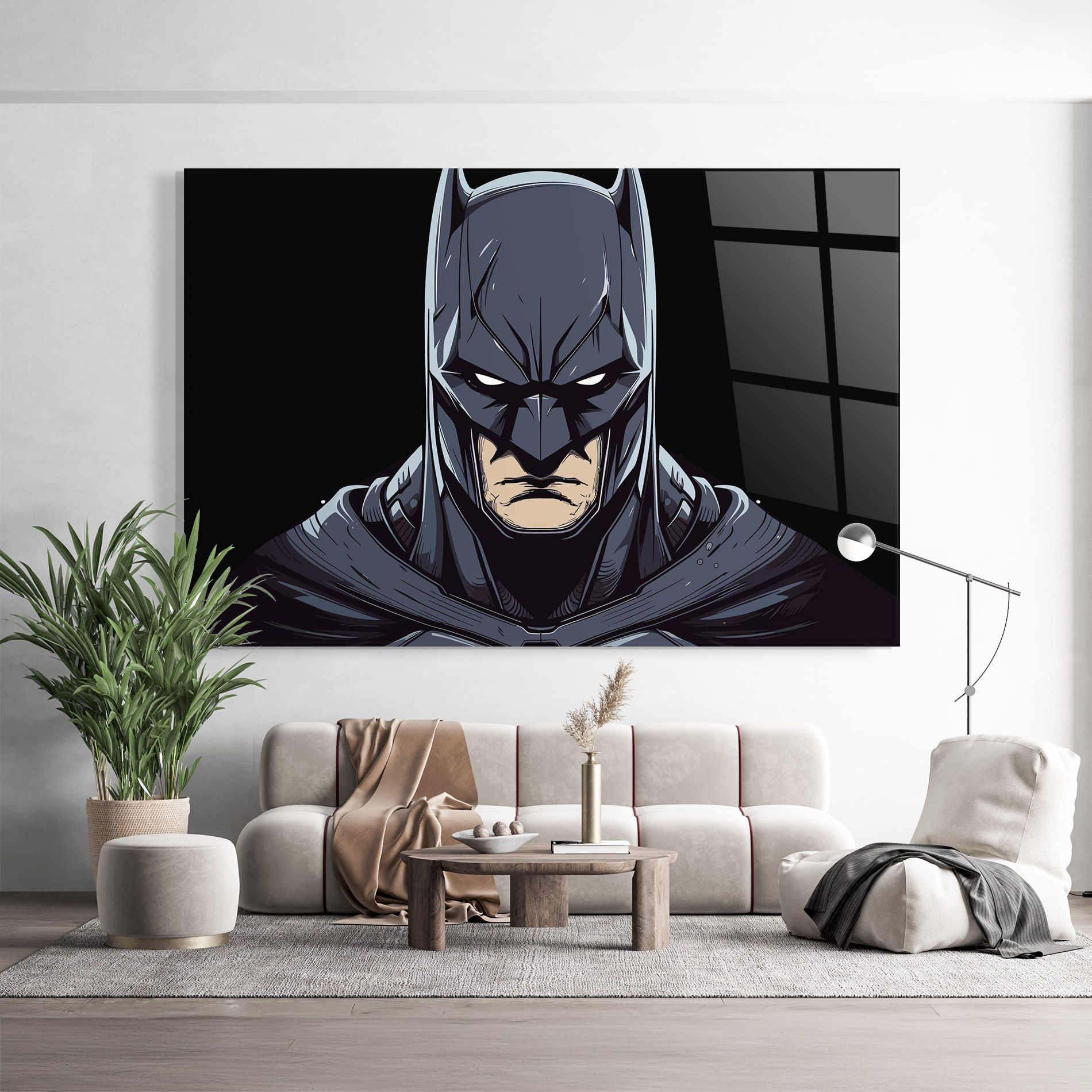 Batman Face mockup 9