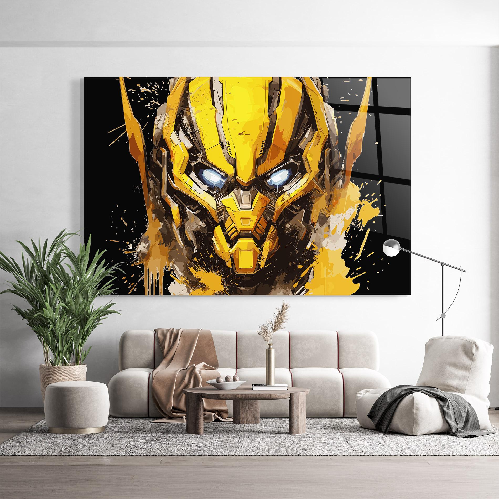 Стъклена картина Bumblebee mockup 9