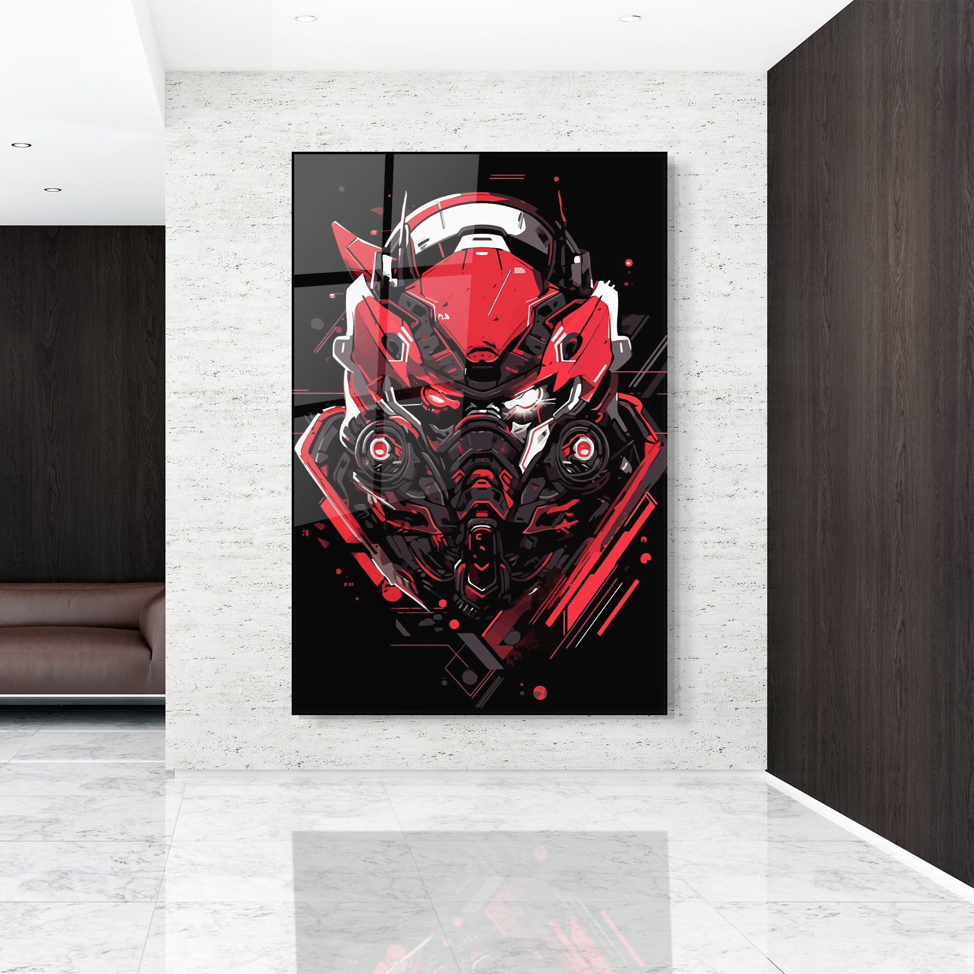 Red Robot Art mockup 9