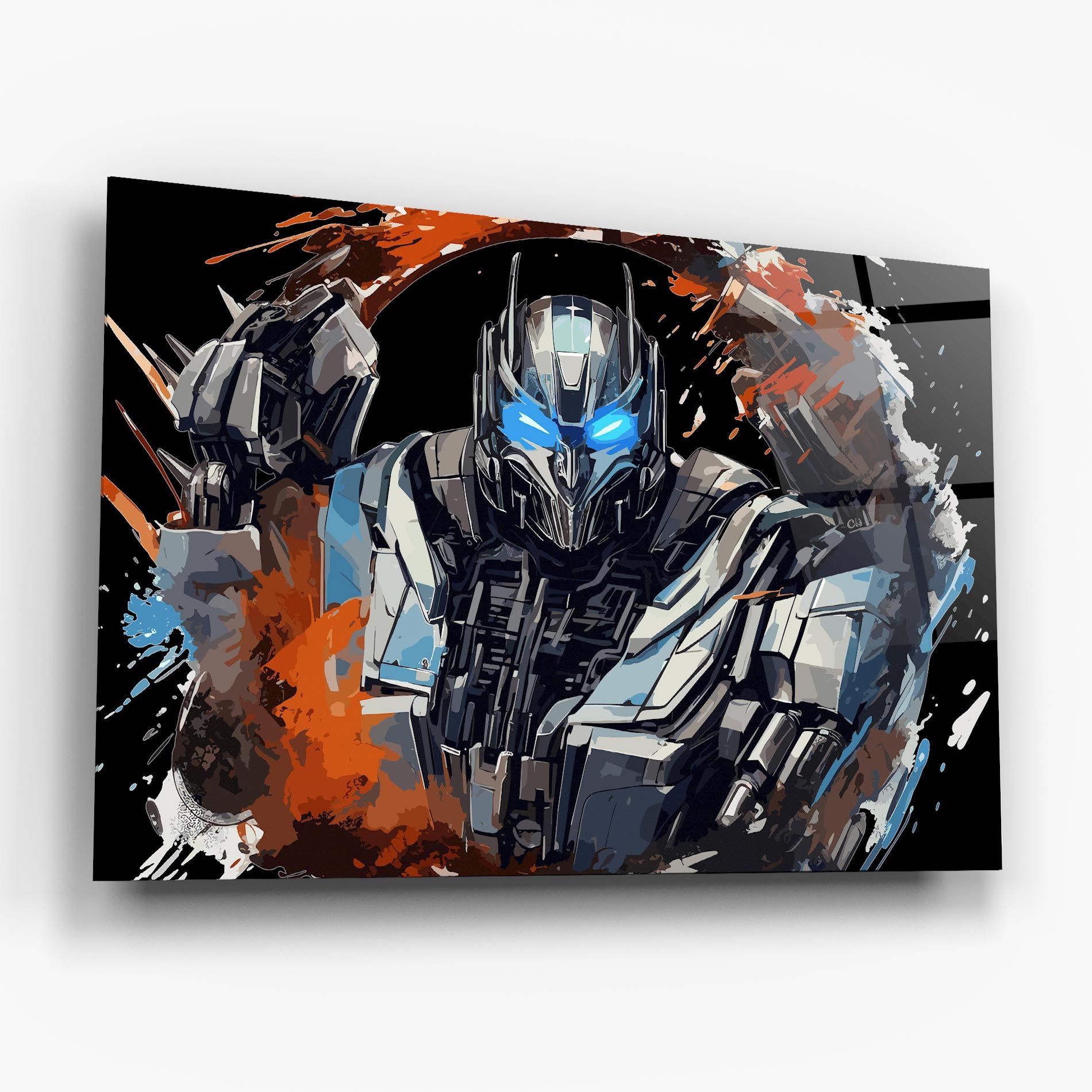Blue Eyes Transformers mockup 6