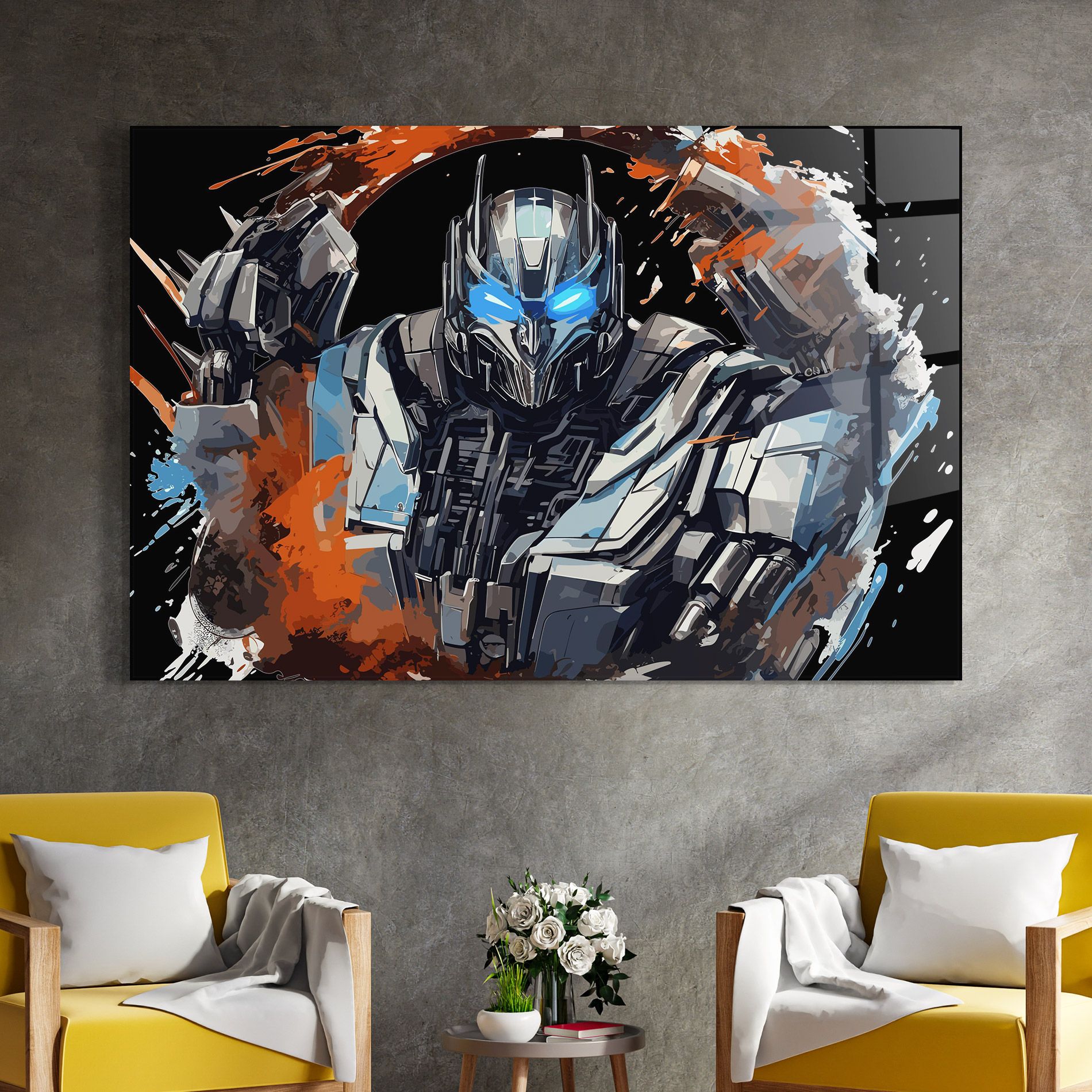 Blue Eyes Transformers mockup 4