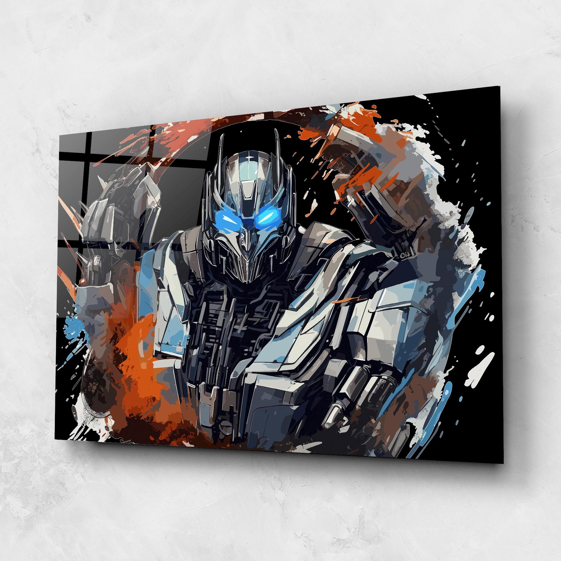 Blue Eyes Transformers mockup 1