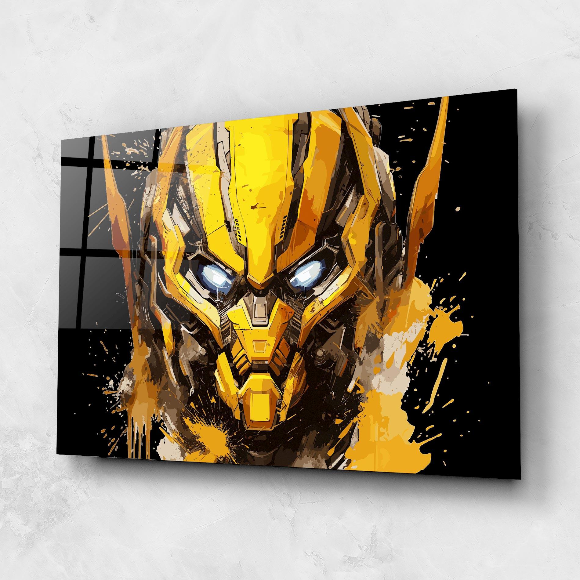 Стъклена картина Bumblebee mockup 1